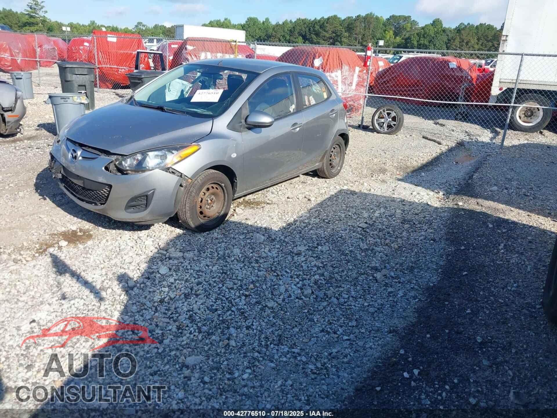 MAZDA MAZDA2 2012 - JM1DE1KY7C0142202
