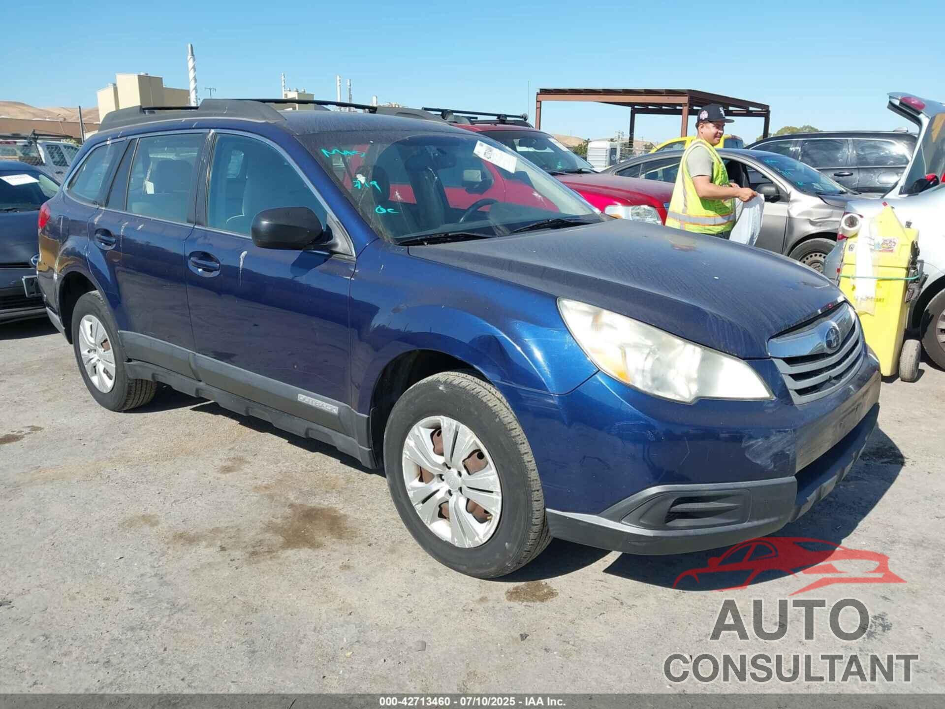 SUBARU OUTBACK 2011 - 4S4BRBAC1B3422424