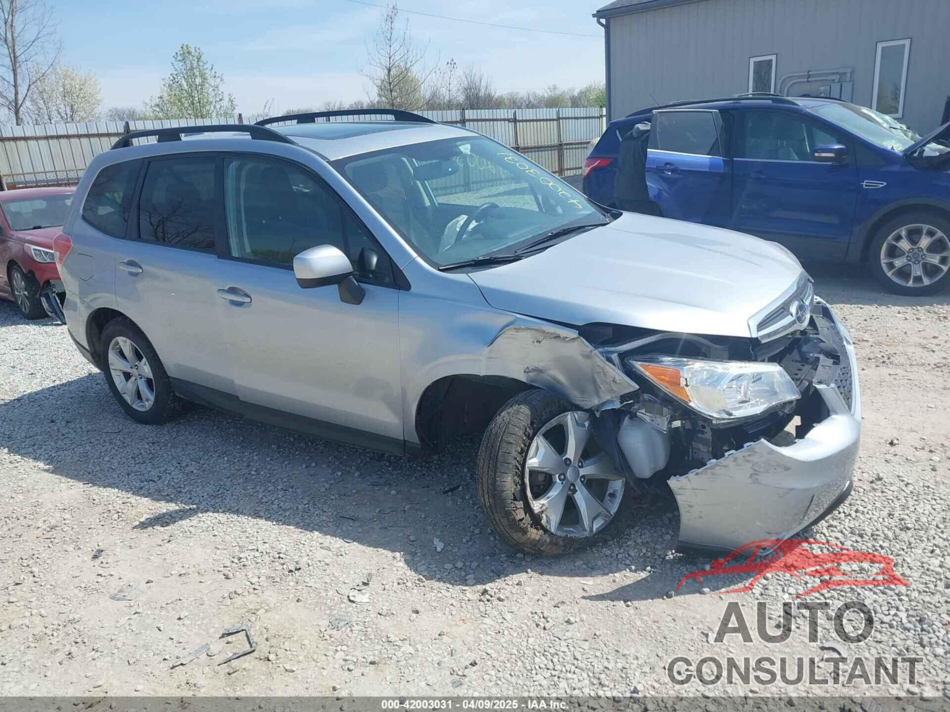 SUBARU FORESTER 2016 - JF2SJADC0GH544849