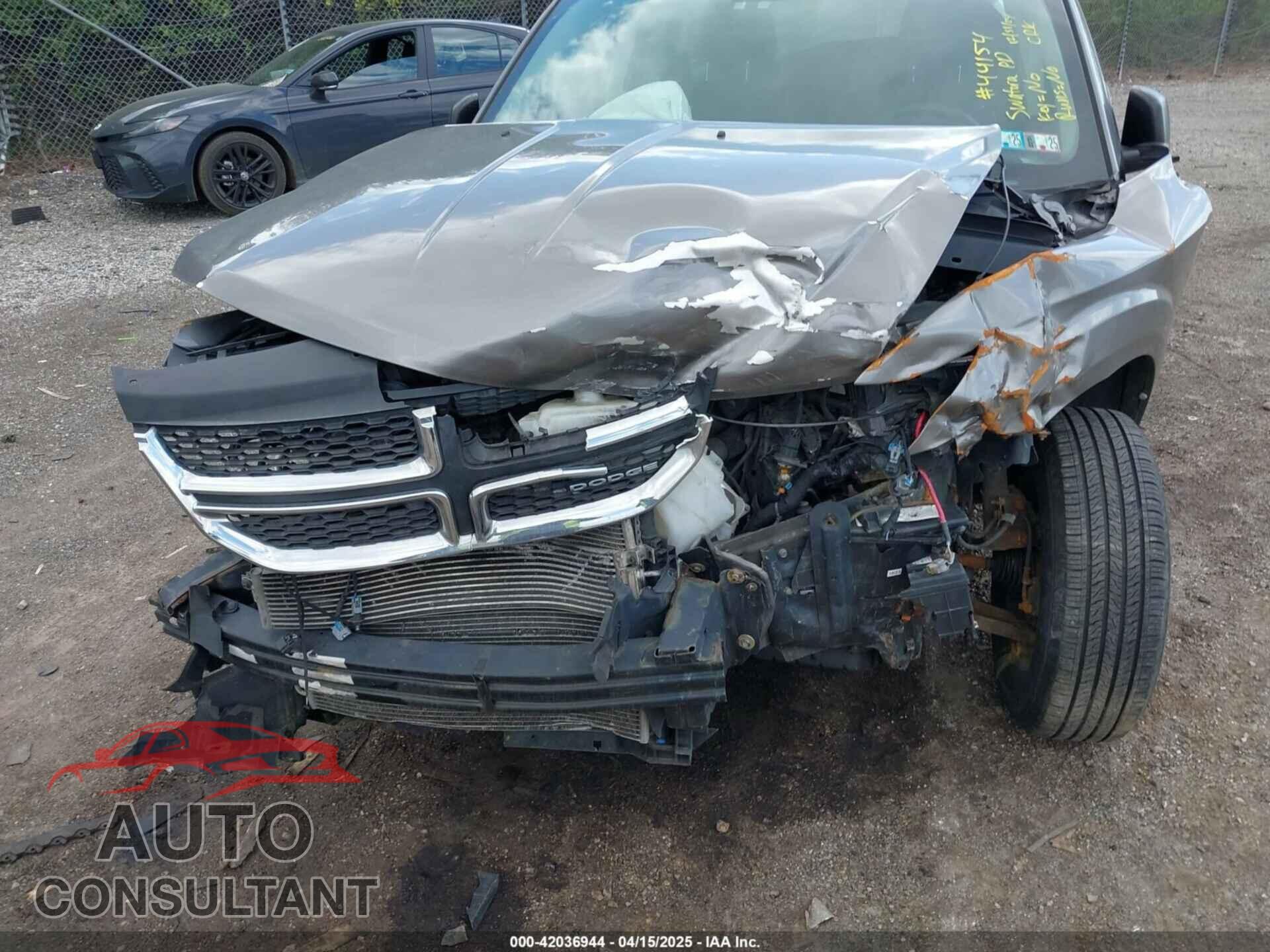 DODGE JOURNEY 2012 - 3C4PDCAB3CT204108