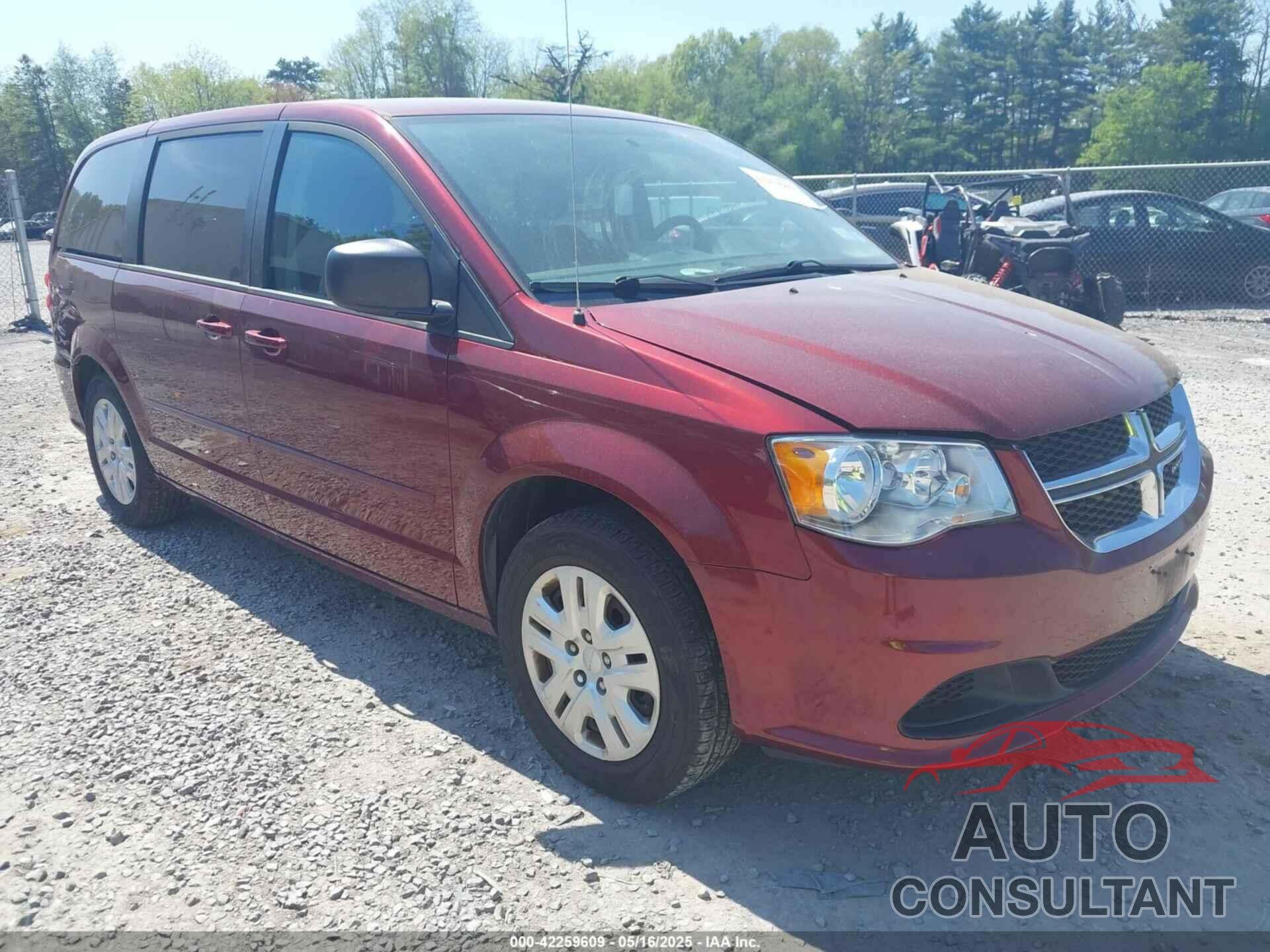 DODGE GRAND CARAVAN 2016 - 2C4RDGBG2GR401371