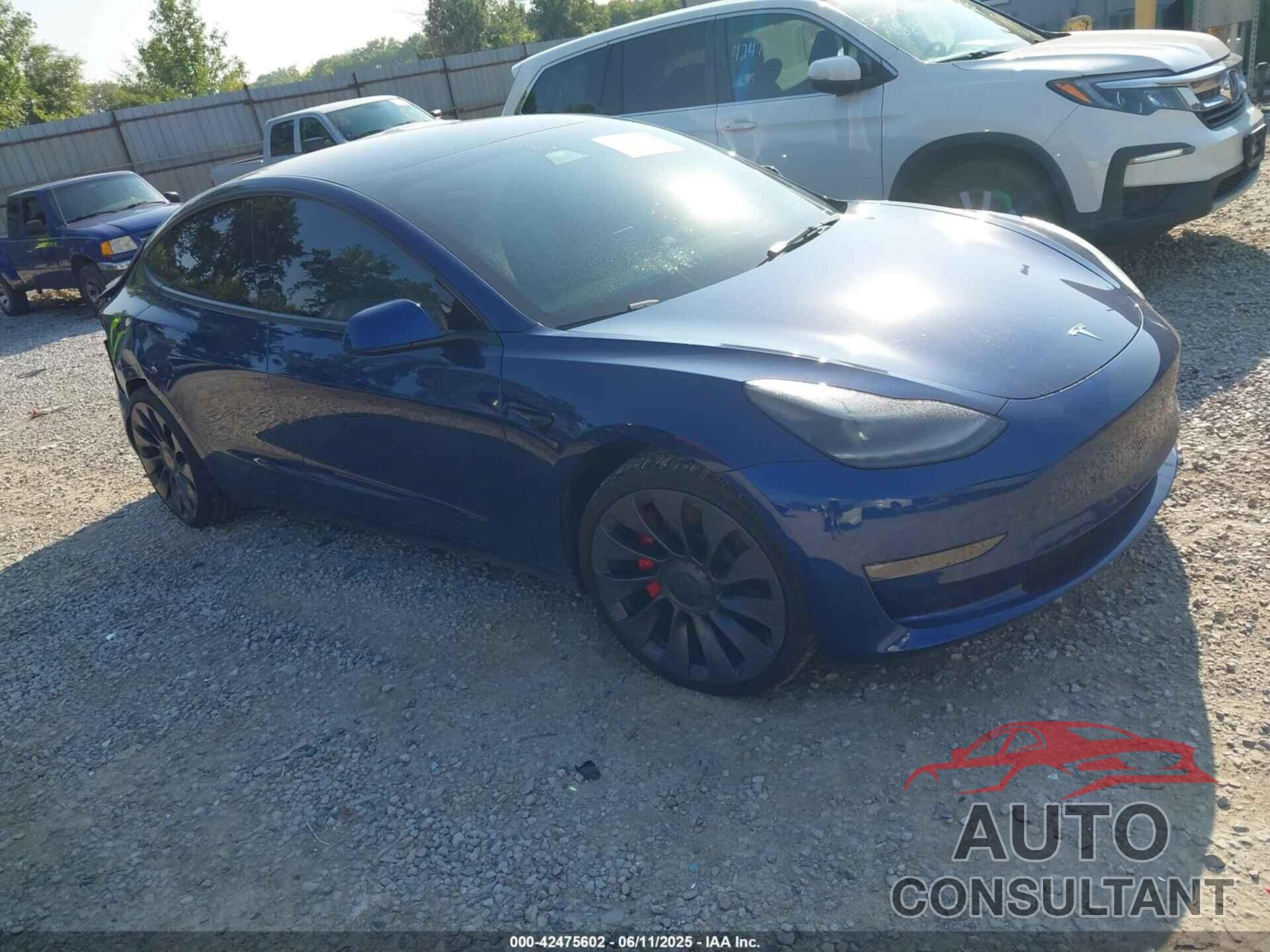 TESLA MODEL 3 2022 - 5YJ3E1EC3NF118592