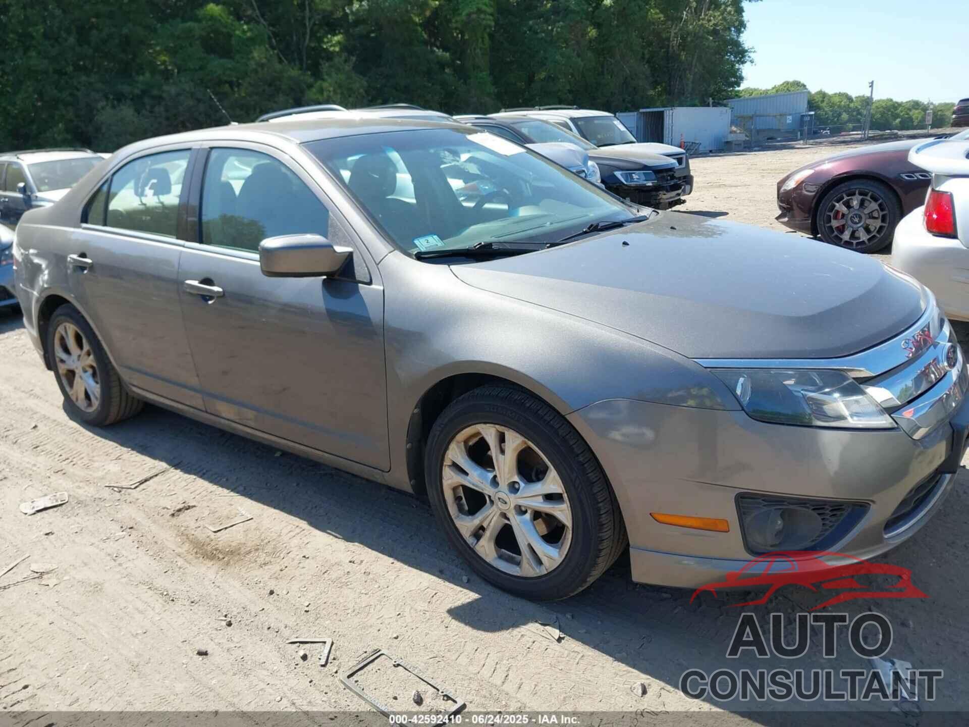FORD FUSION 2012 - 3FAHP0HAXCR367557