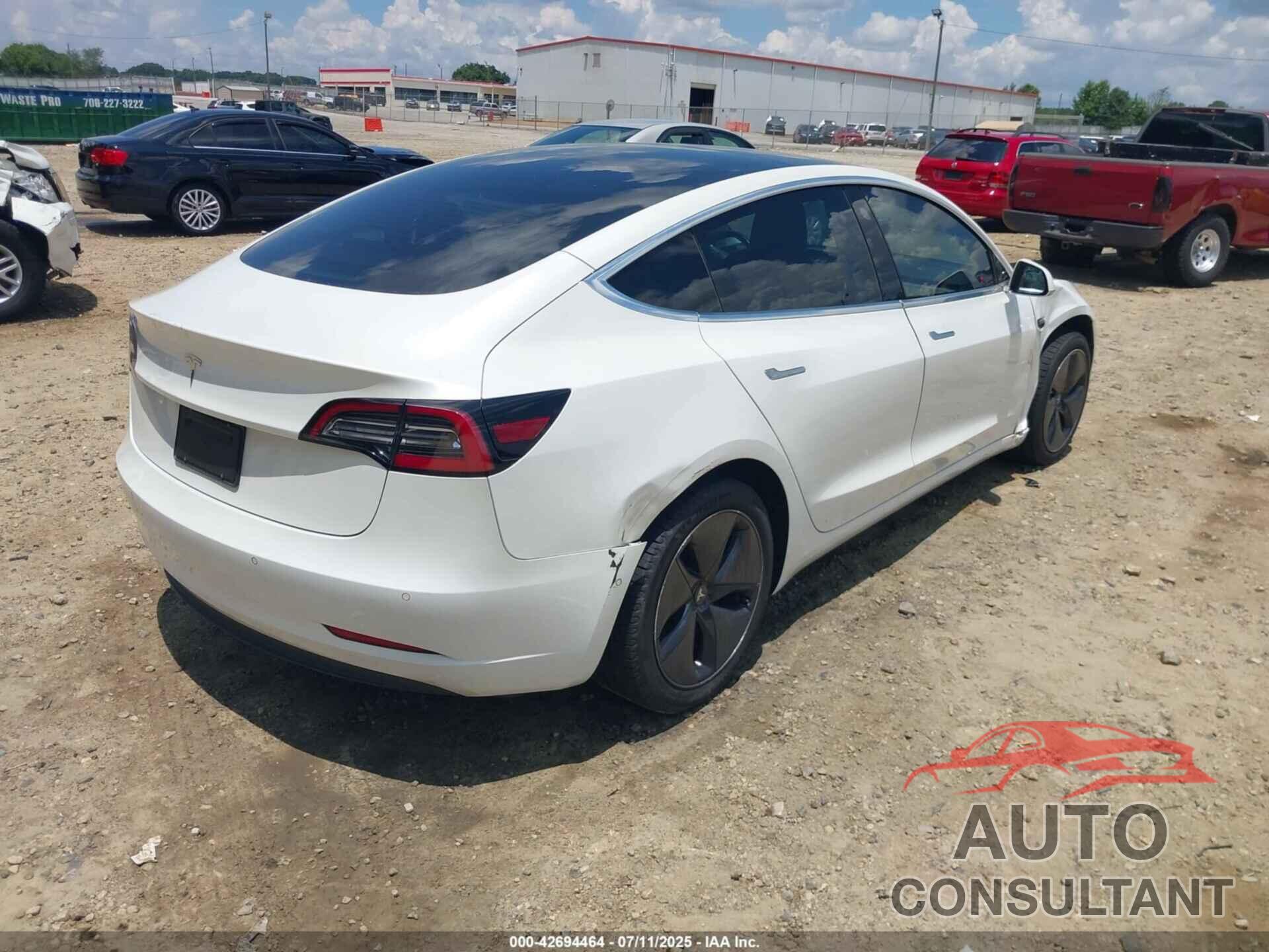 TESLA MODEL 3 2019 - 5YJ3E1EA4KF328323