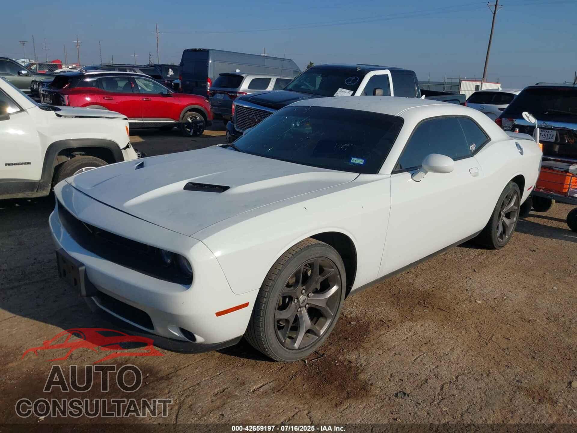 DODGE CHALLENGER 2019 - 2C3CDZAG8KH751495