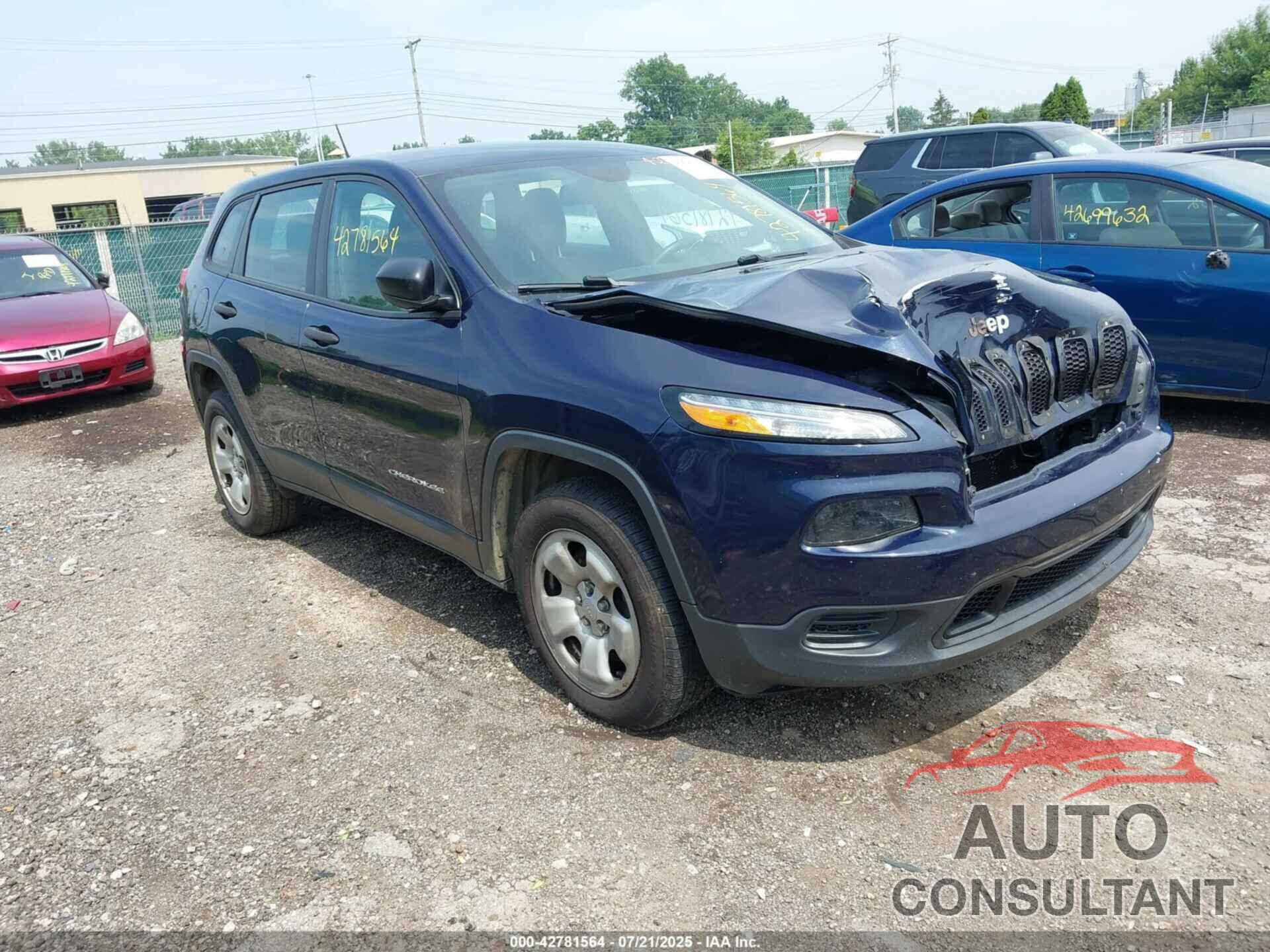 JEEP CHEROKEE 2016 - 1C4PJMAS3GW268244