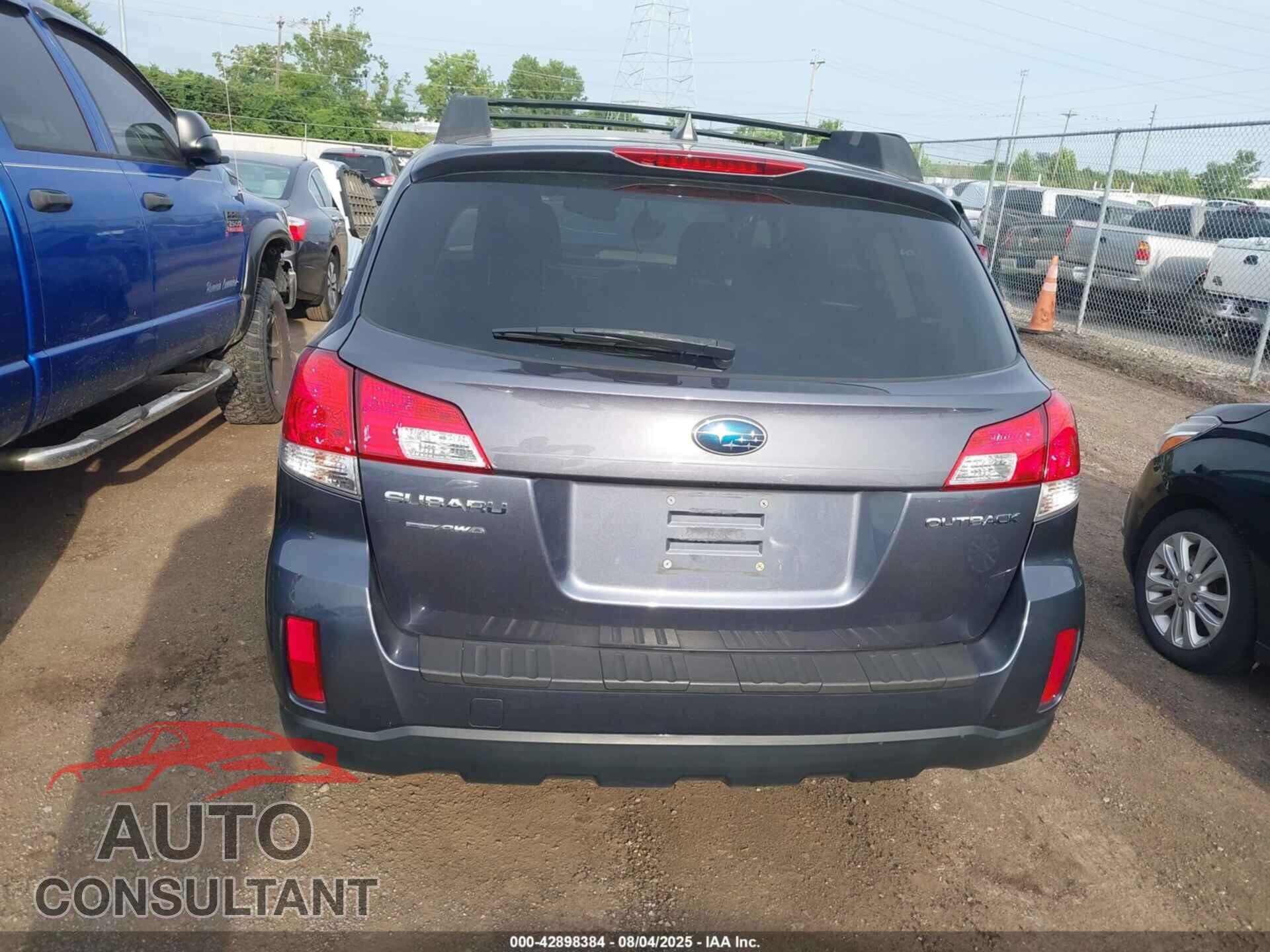 SUBARU OUTBACK 2014 - 4S4BRCCC0E3242567