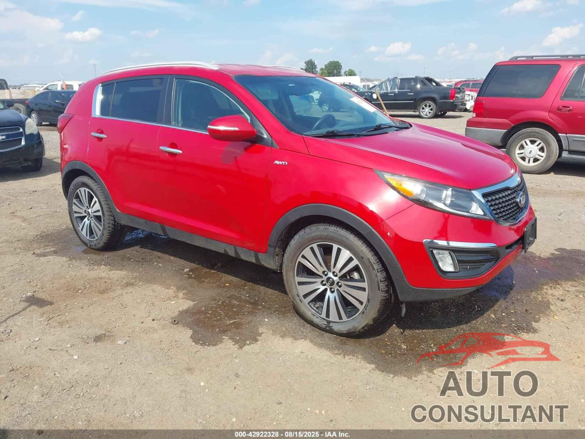 KIA SPORTAGE 2015 - KNDPCCAC8F7686367