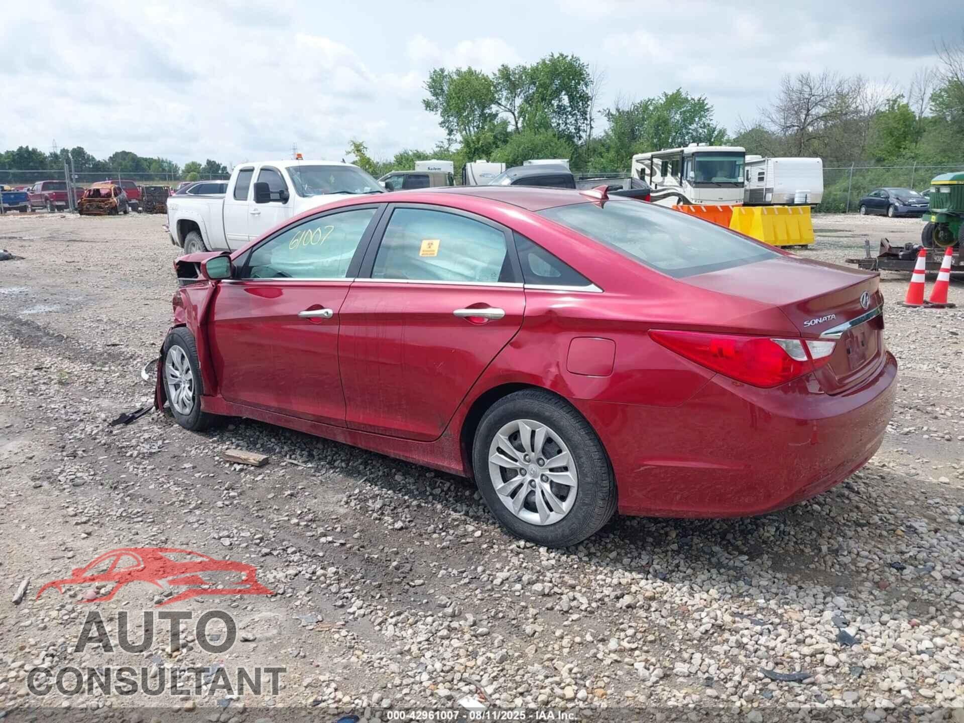 HYUNDAI SONATA 2012 - 5NPEB4AC4CH400618