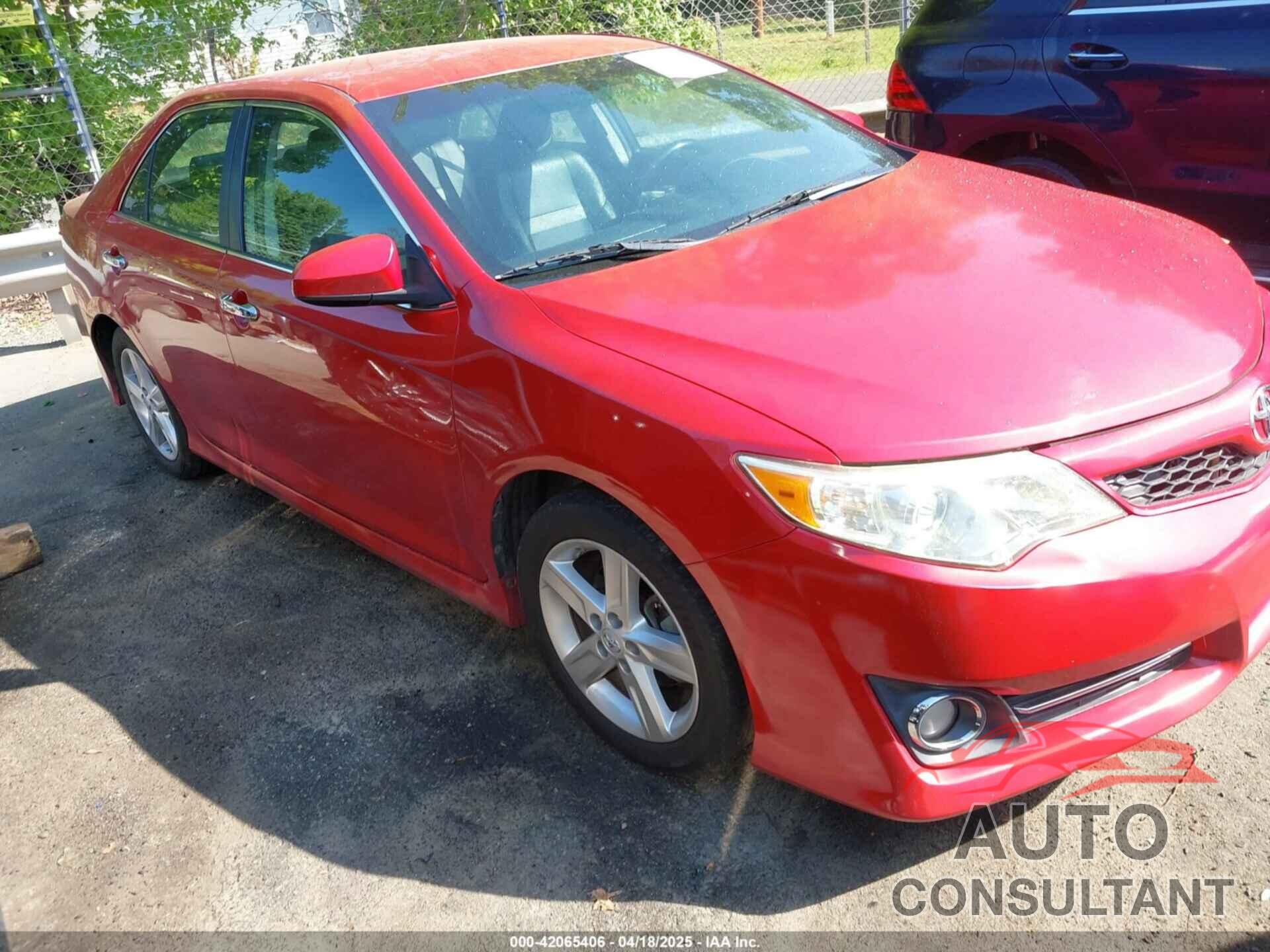 TOYOTA CAMRY 2012 - 4T1BF1FK8CU607519