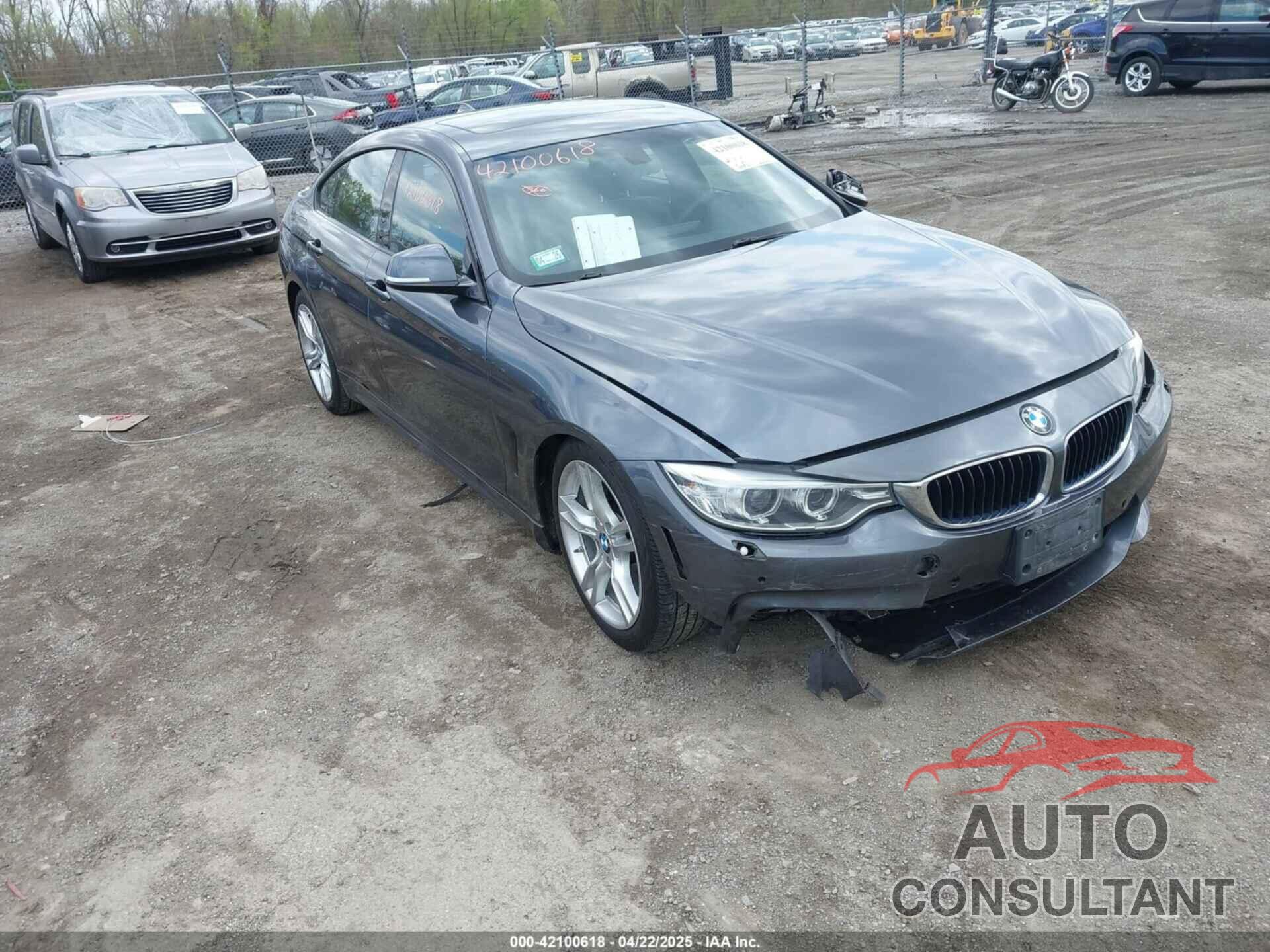 BMW 428 GRAN COUPE 2015 - WBA4A7C5XFD415131