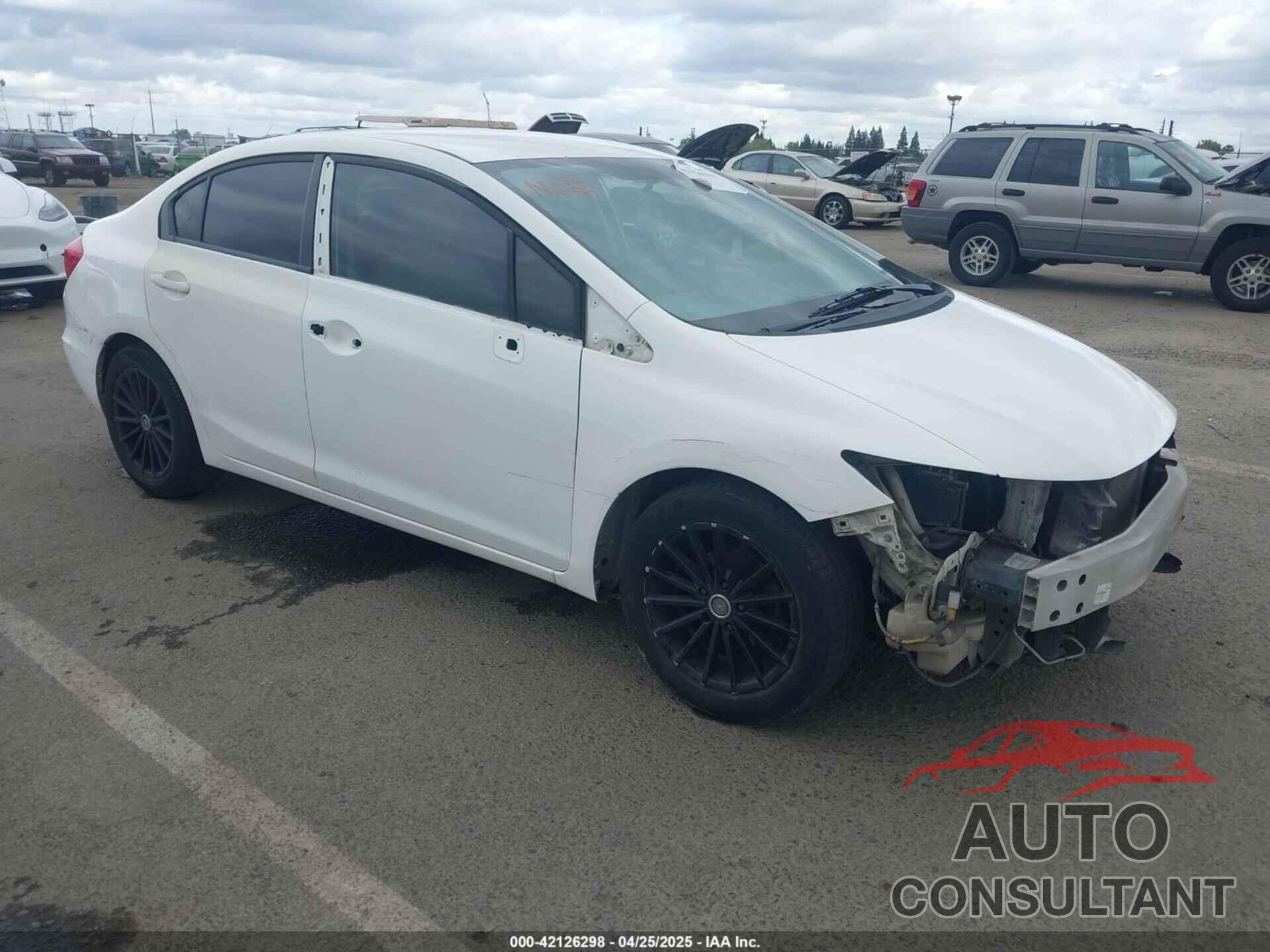 HONDA CIVIC 2012 - 19XFB2F54CE374108