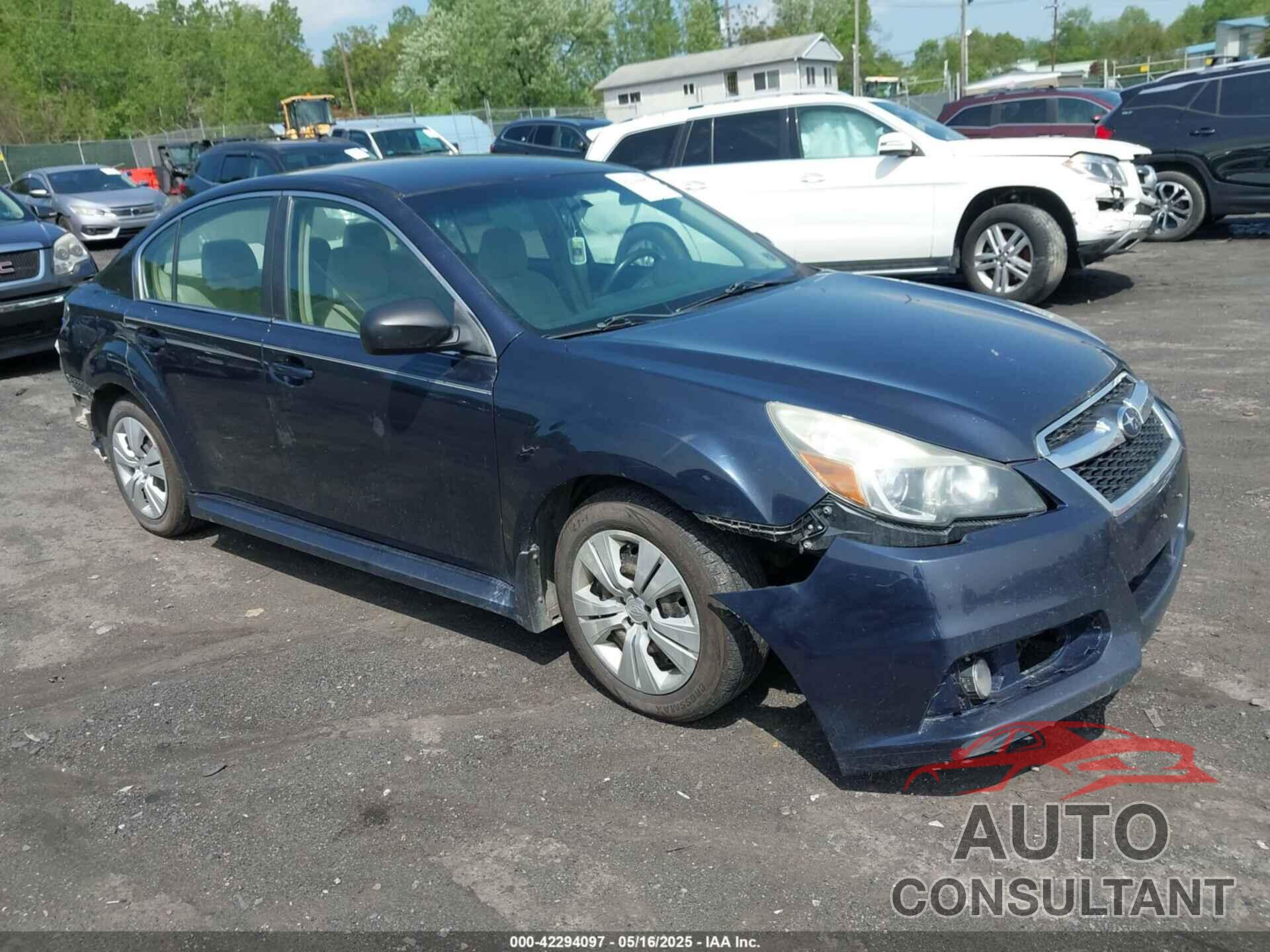 SUBARU LEGACY 2013 - 4S3BMBA64D3021076