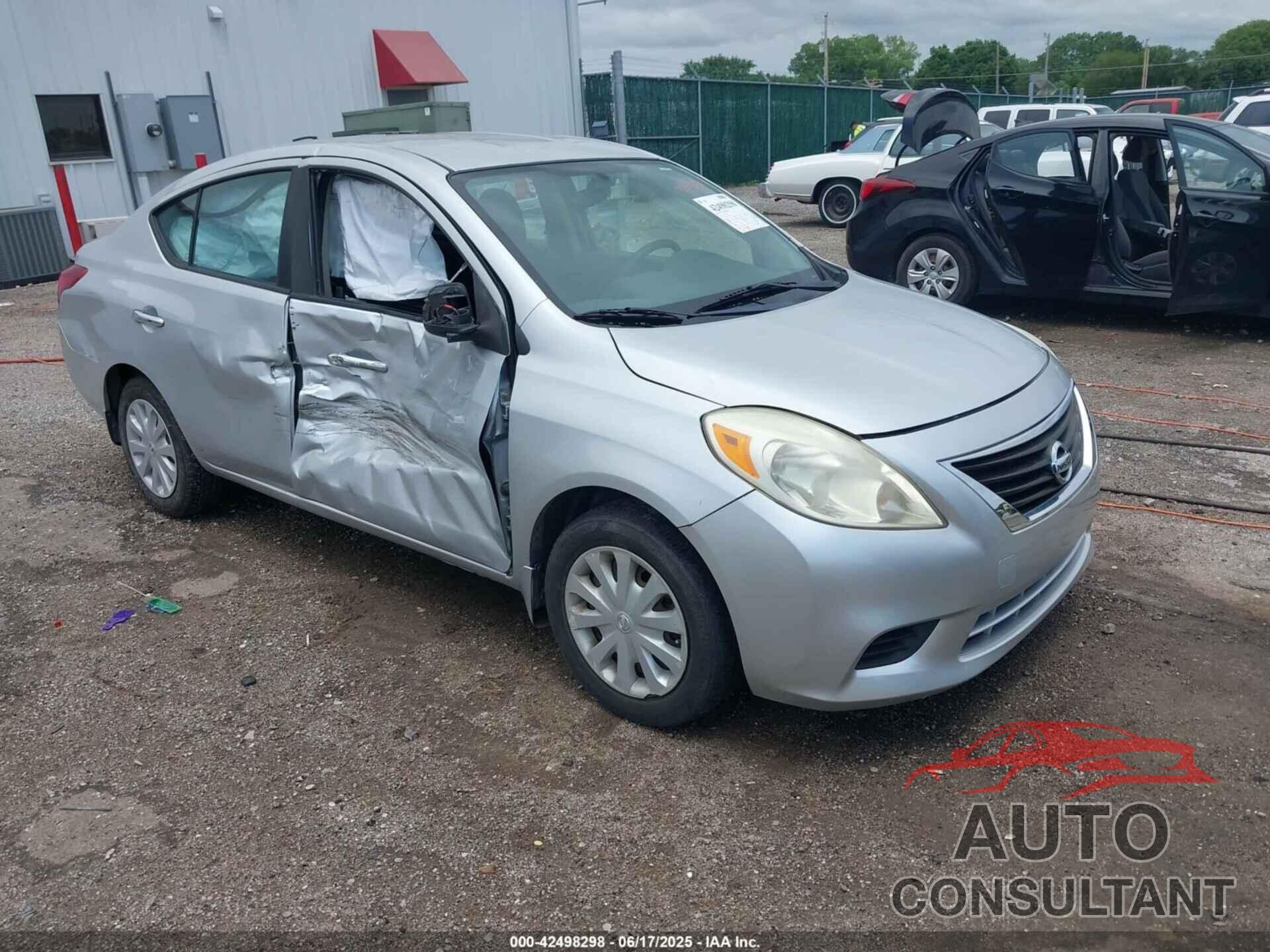 NISSAN VERSA 2012 - 3N1CN7AP5CL897555