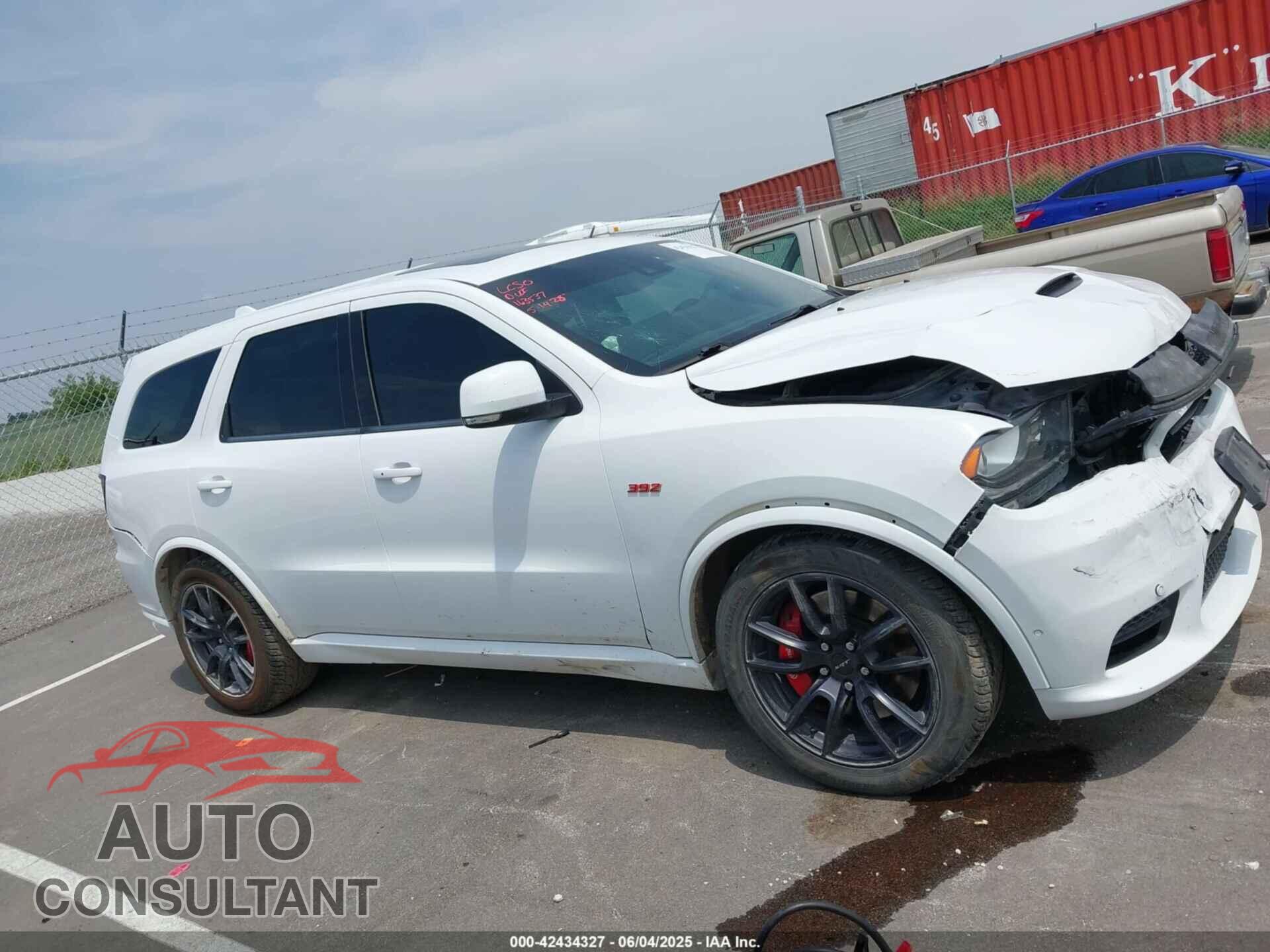 DODGE DURANGO 2018 - 1C4SDJGJ2JC434843