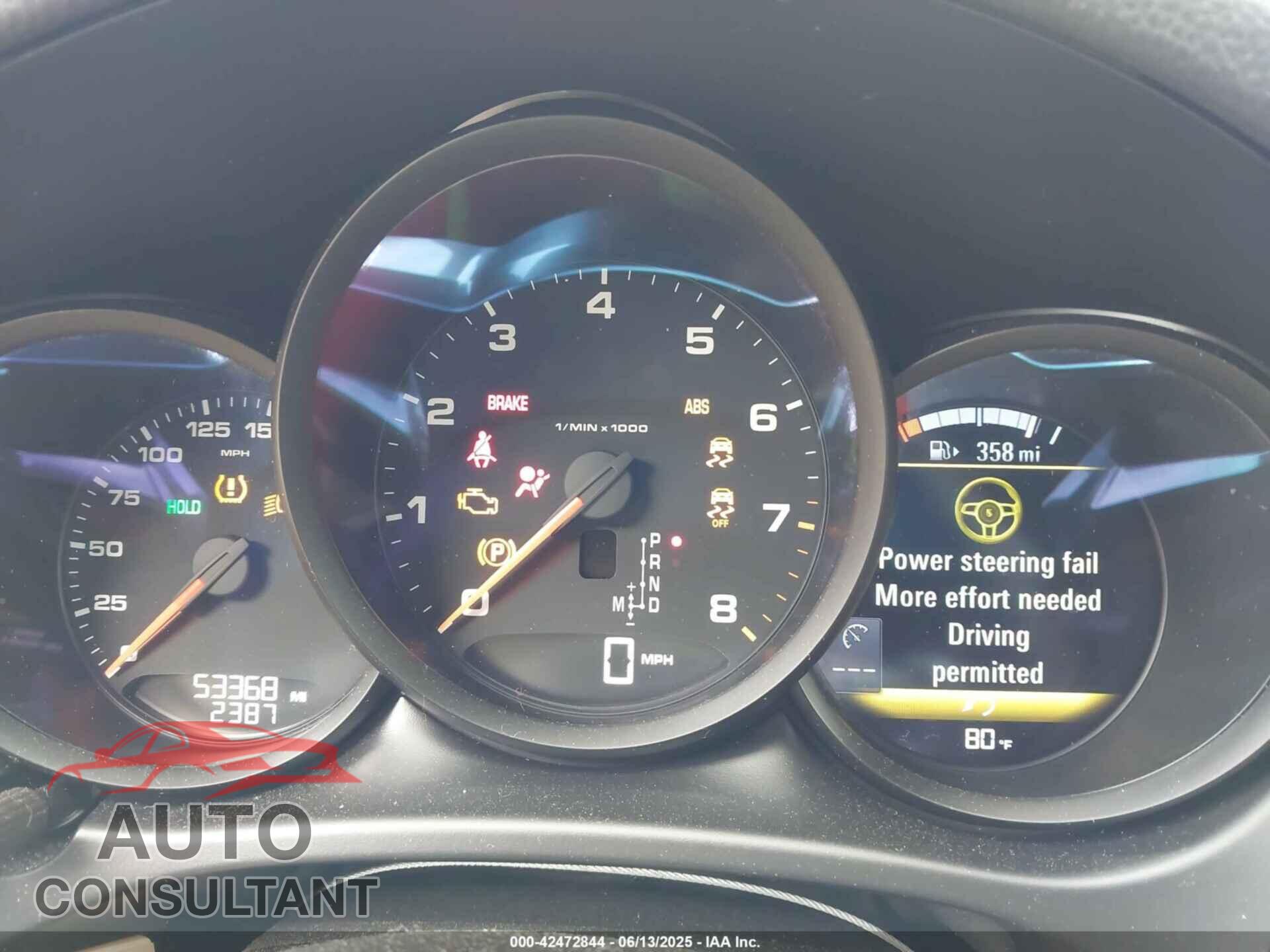 PORSCHE MACAN 2018 - WP1AA2A52JLB23840