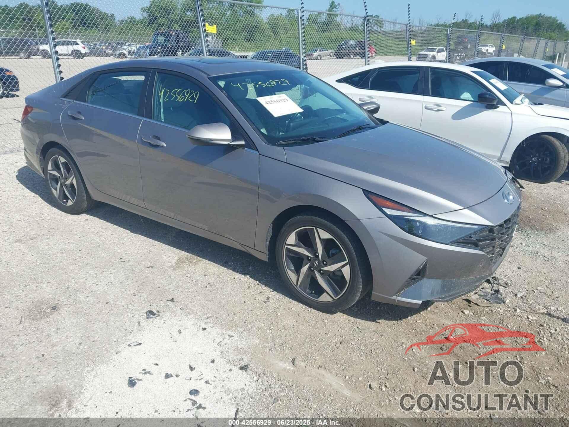 HYUNDAI ELANTRA HYBRID 2023 - KMHLN4AJ1PU047534