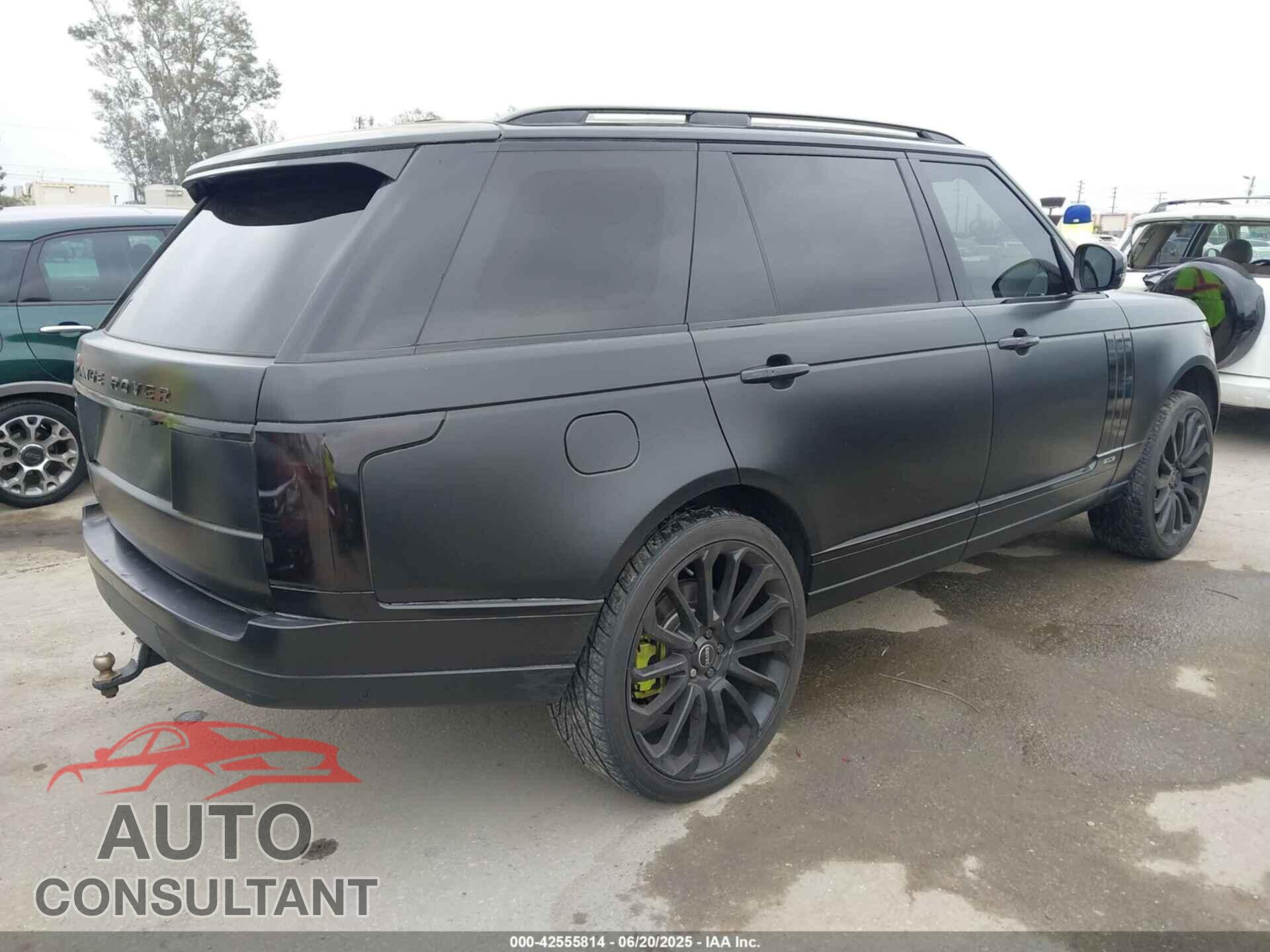 LAND ROVER RANGE ROVER 2016 - SALGS3EF0GA244025
