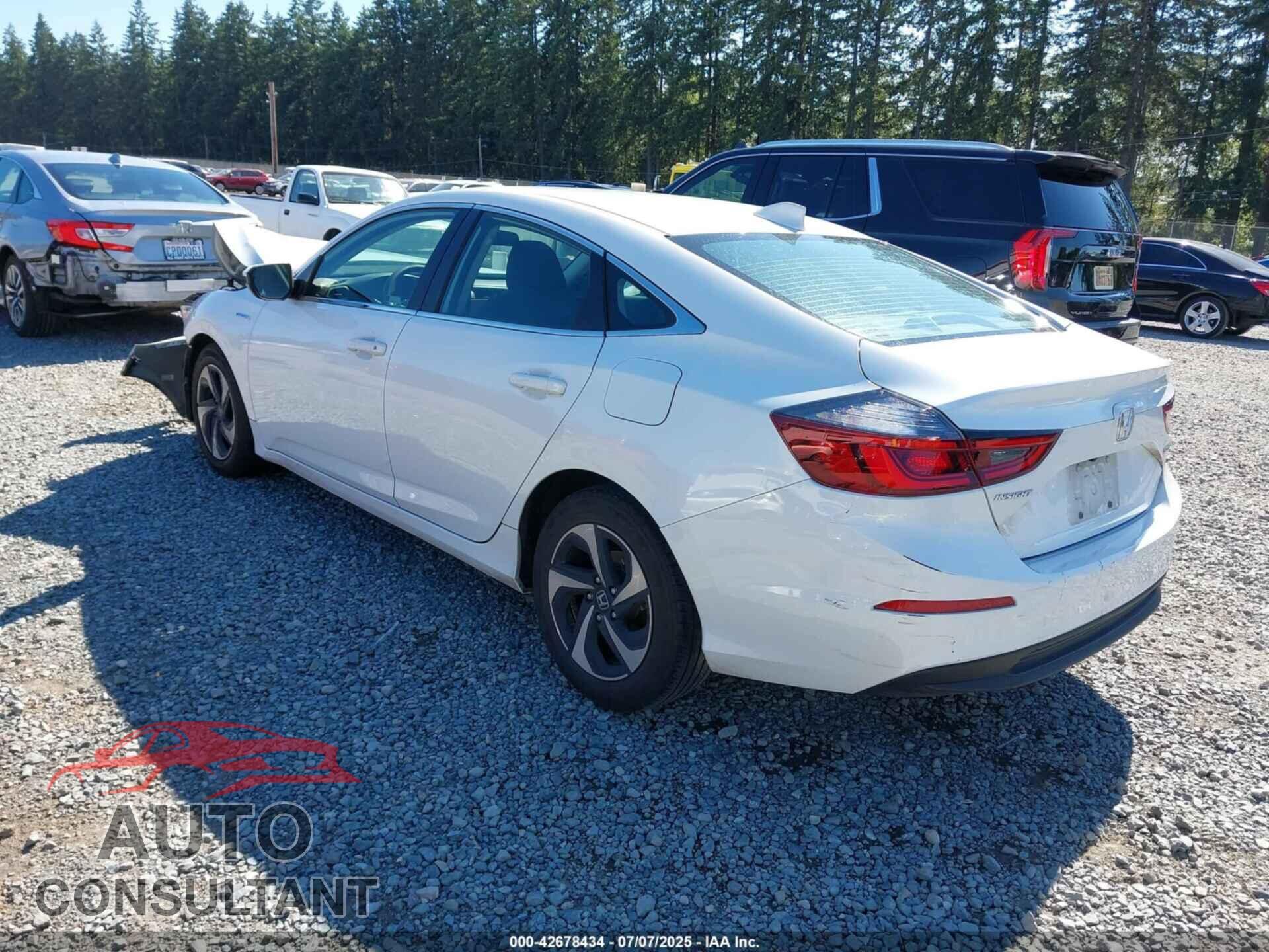 HONDA INSIGHT 2022 - 19XZE4F54NE007647