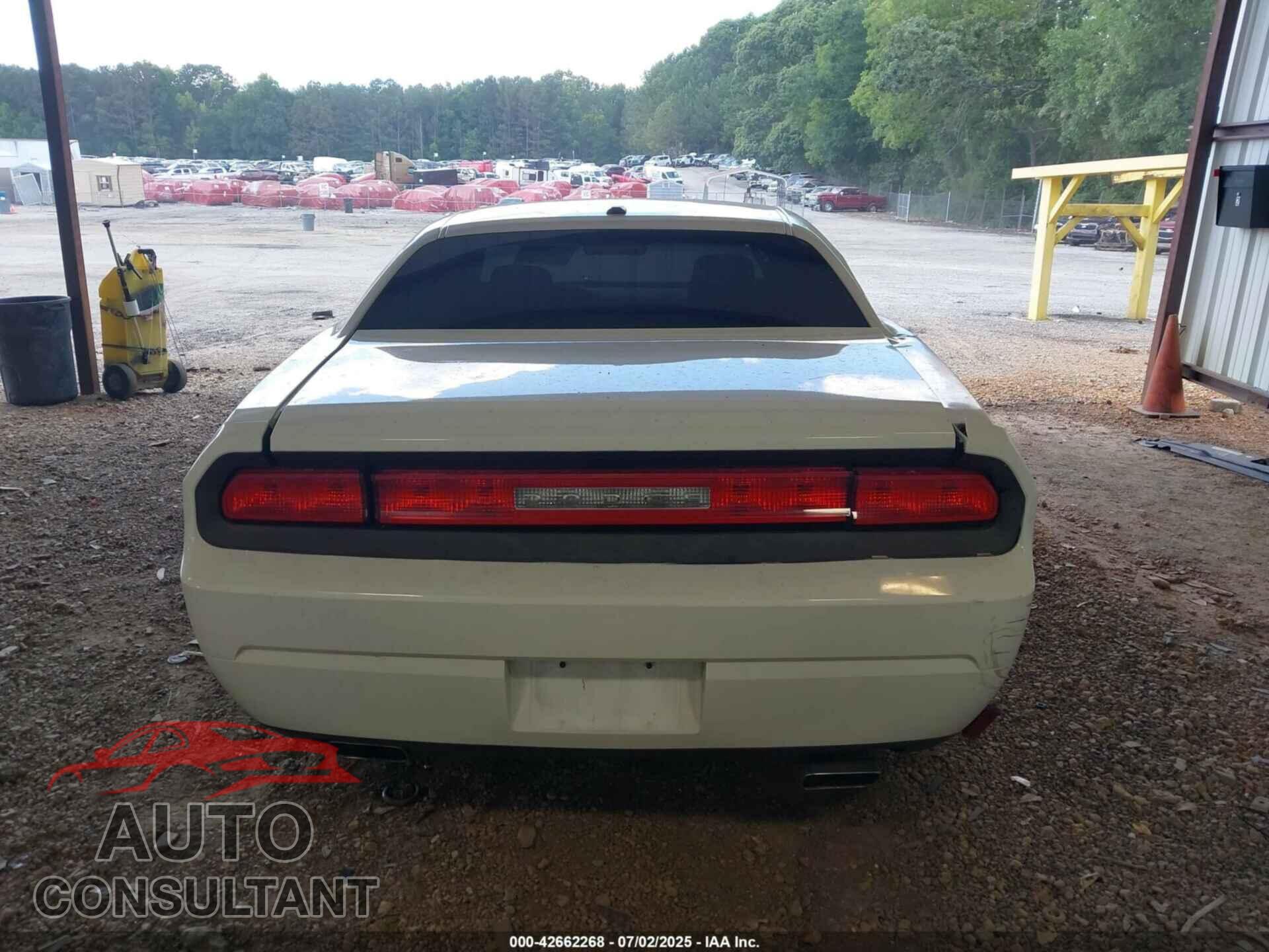 DODGE CHALLENGER 2012 - 2C3CDYAG0CH291759