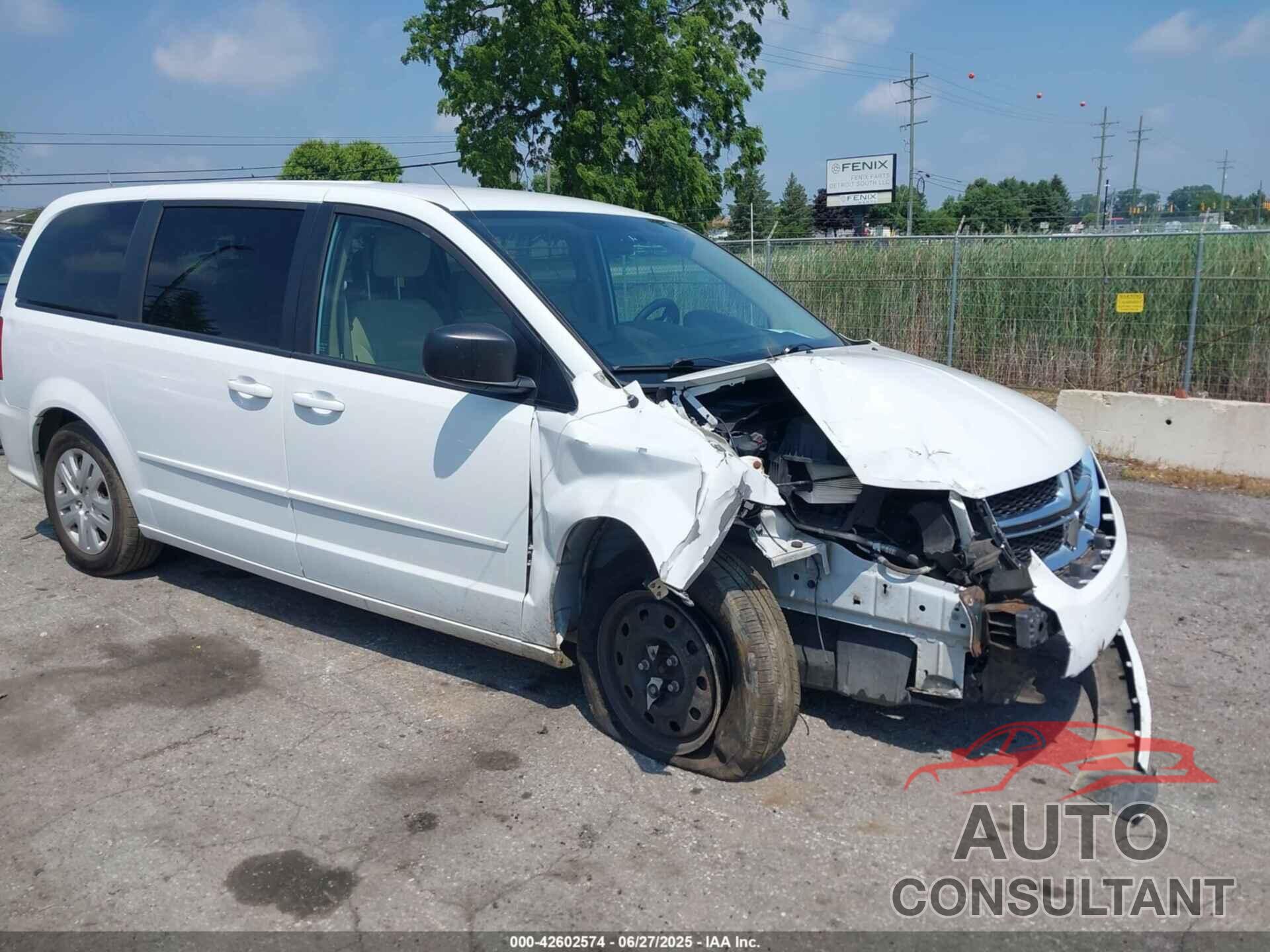 DODGE GRAND CARAVAN 2016 - 2C4RDGBG0GR122520