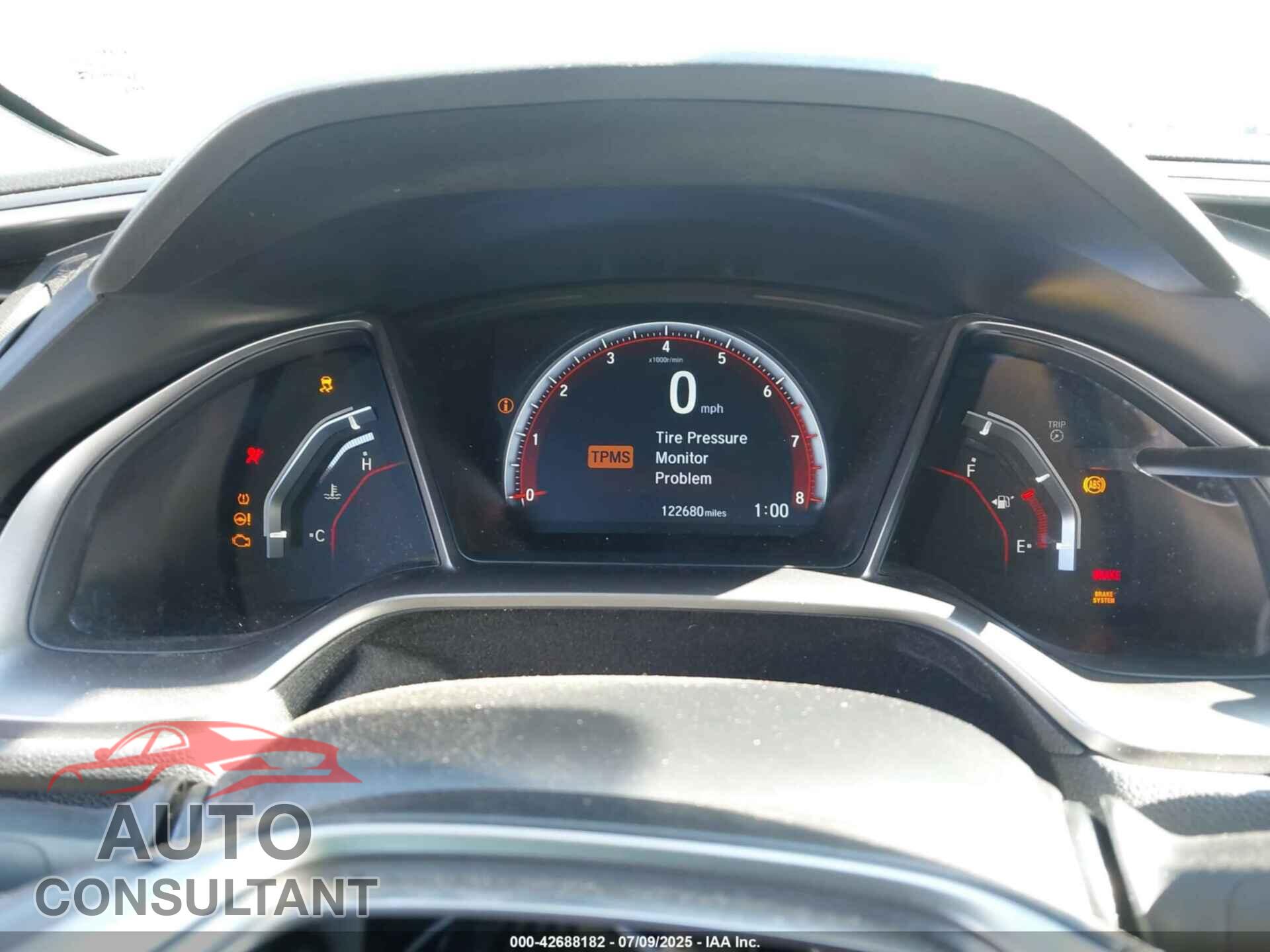 HONDA CIVIC SI 2019 - 2HGFC1E50KH703514