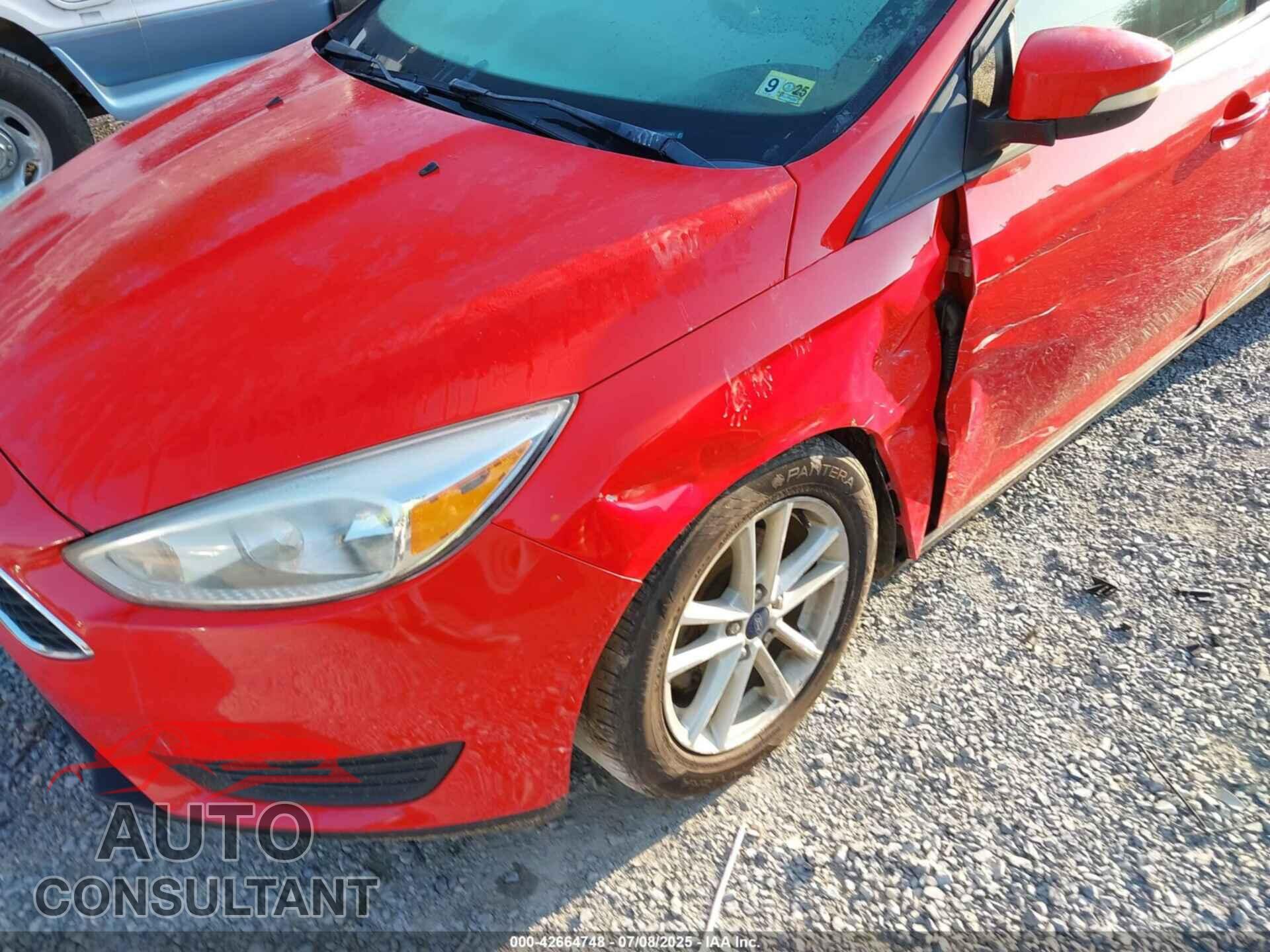FORD FOCUS 2017 - 1FADP3F25HL227661