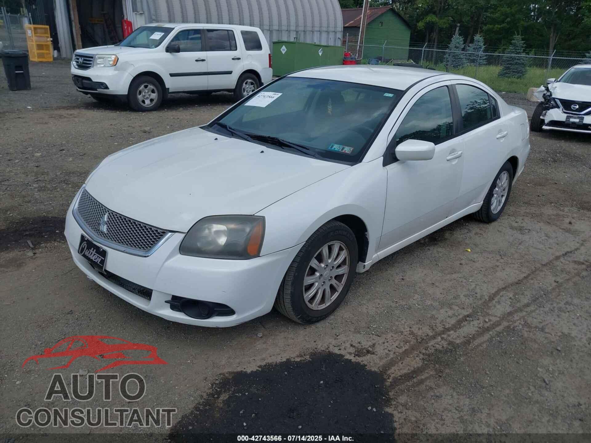 MITSUBISHI GALANT 2011 - 4A32B2FF0BE021606