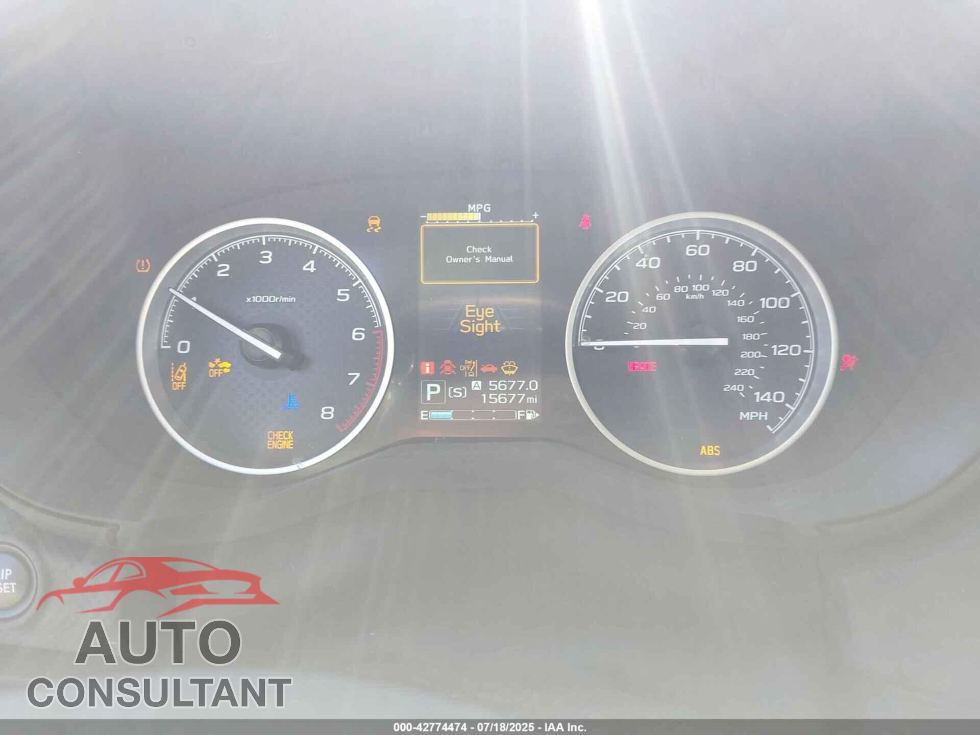 SUBARU FORESTER 2023 - JF2SKAEC0PH460025