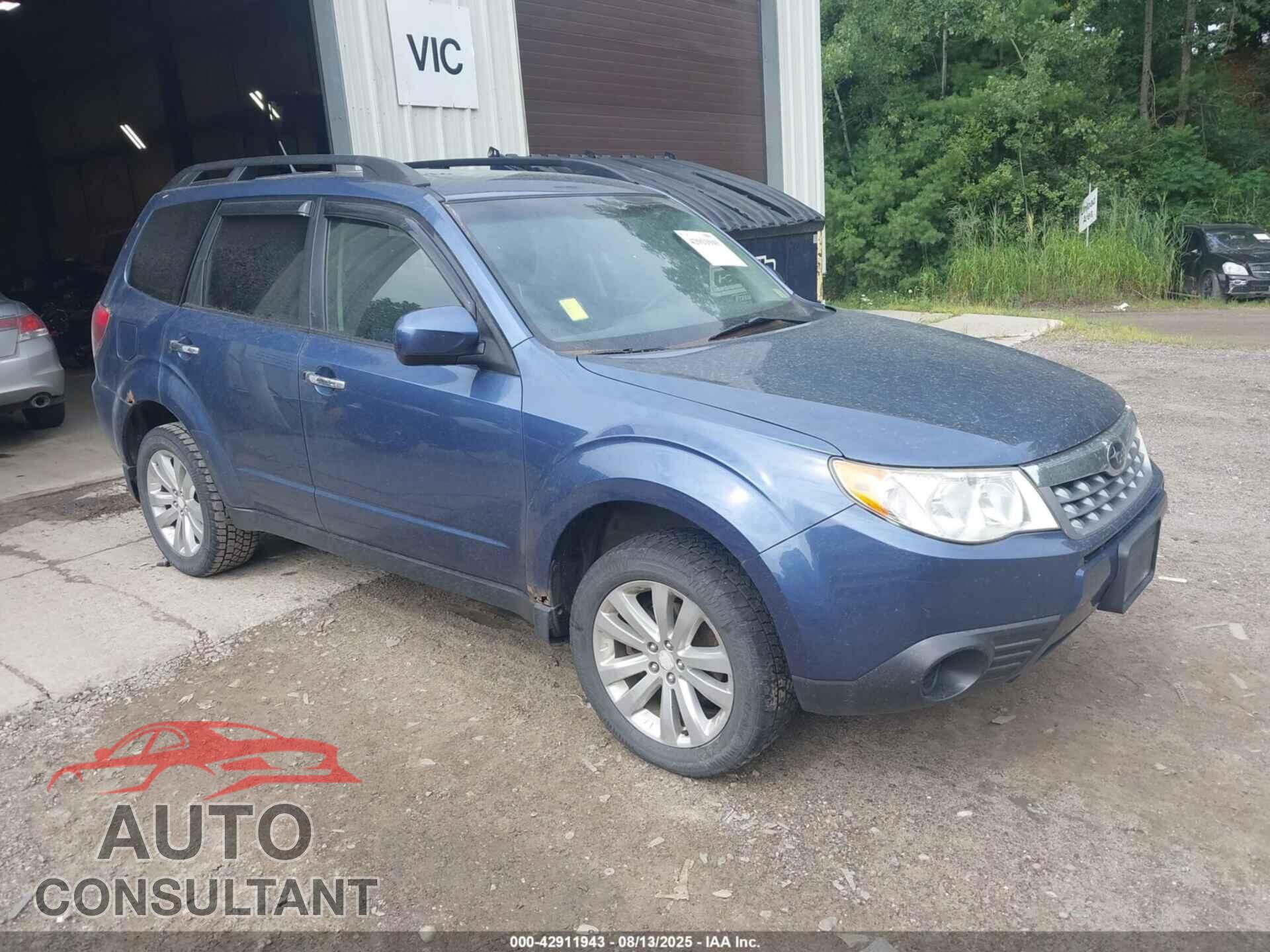 SUBARU FORESTER 2012 - JF2SHADC8CH425338