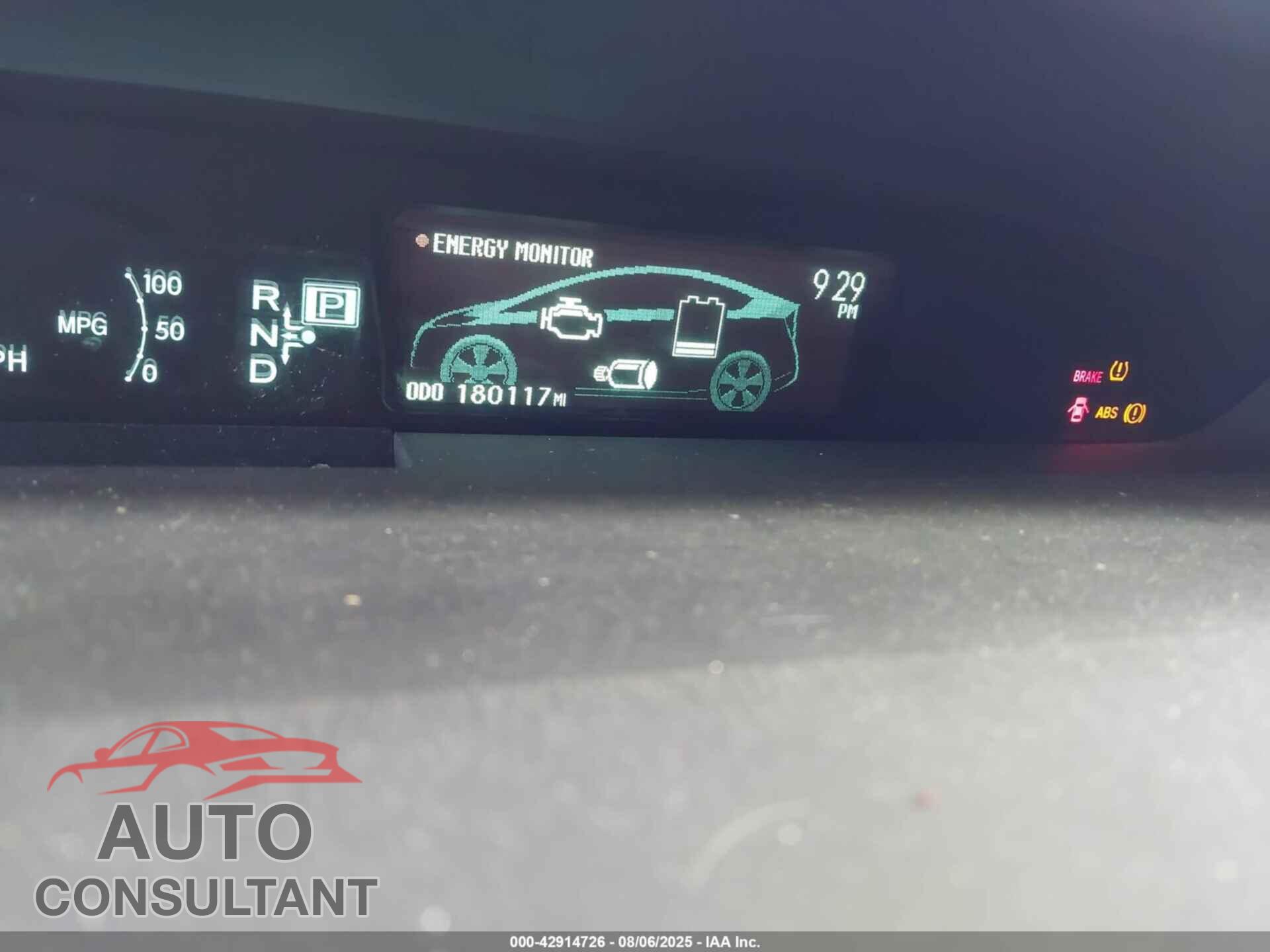 TOYOTA PRIUS 2010 - JTDKN3DU8A0142008