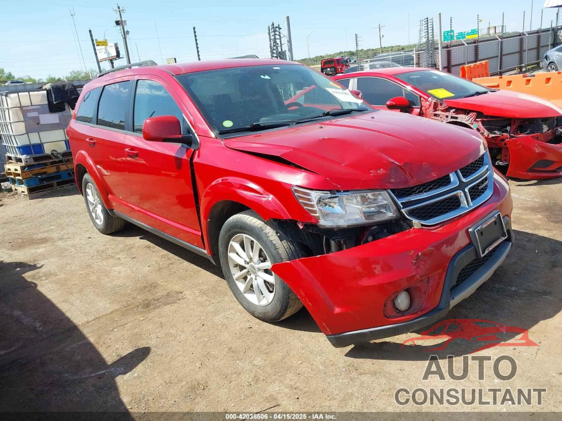DODGE JOURNEY 2015 - 3C4PDCBG1FT524736