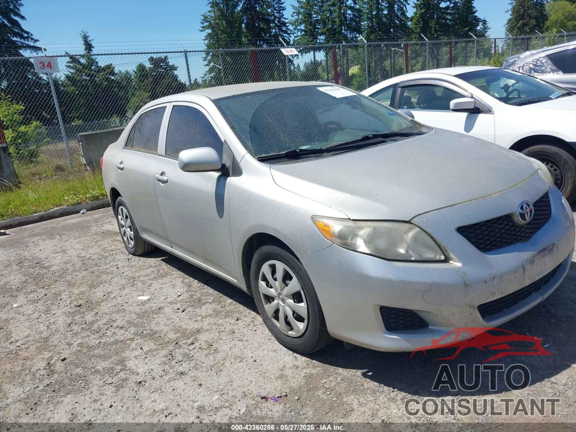 TOYOTA COROLLA 2010 - 1NXBU4EEXAZ180022