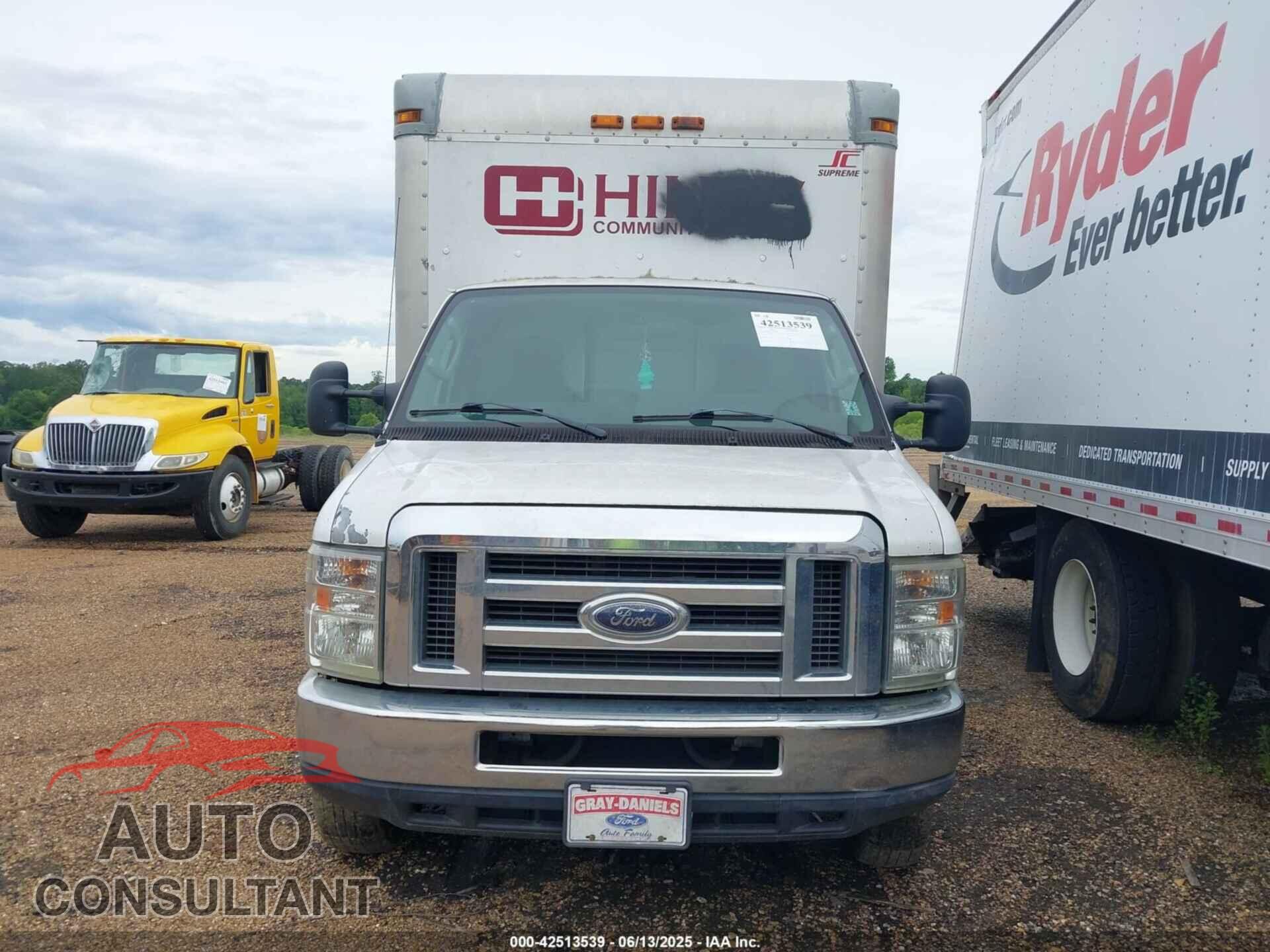 FORD E-350 CUTAWAY 2012 - 1FDWE3FLXCDB29922
