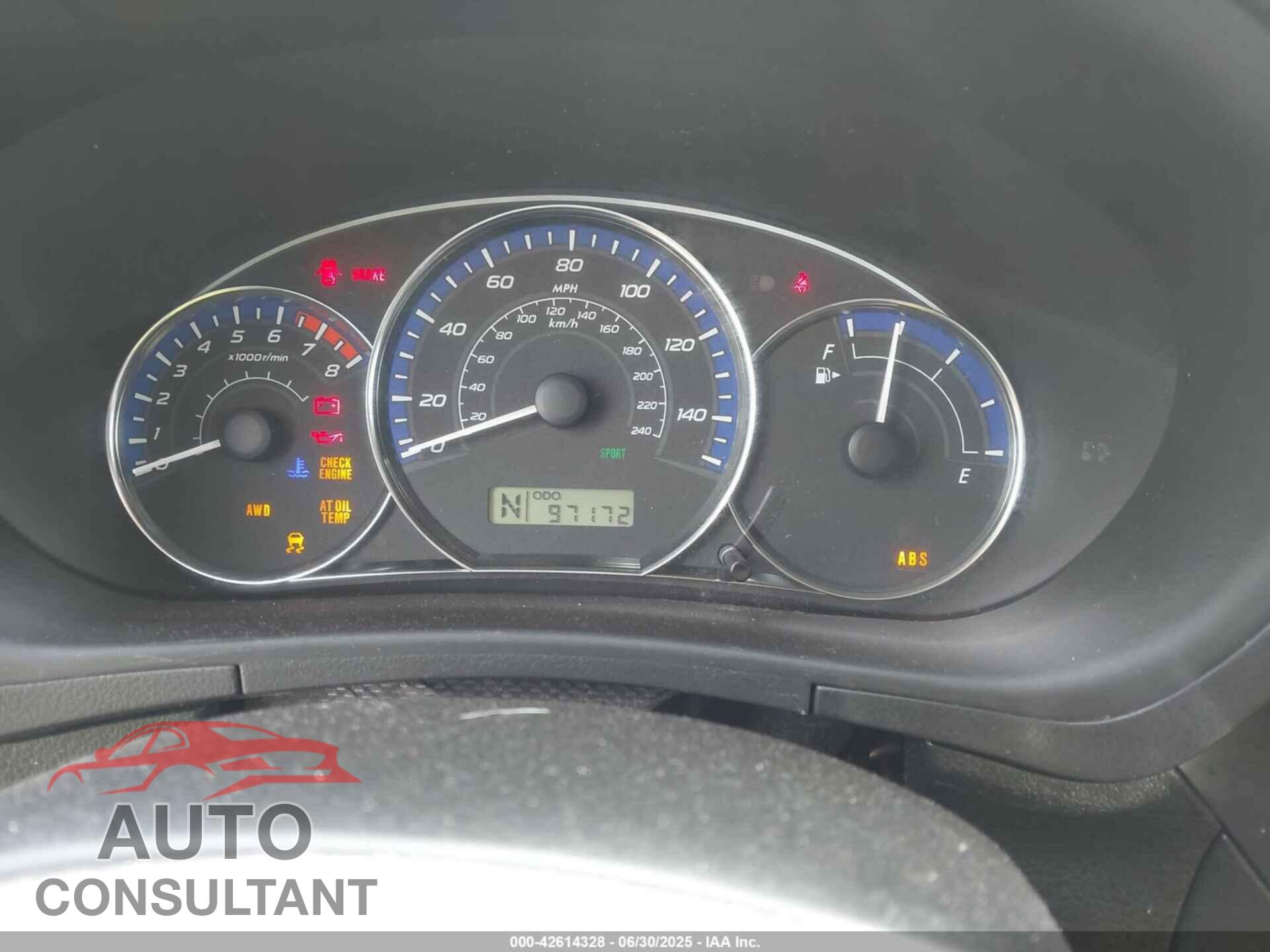 SUBARU FORESTER 2011 - JF2SHAEC4BH714567