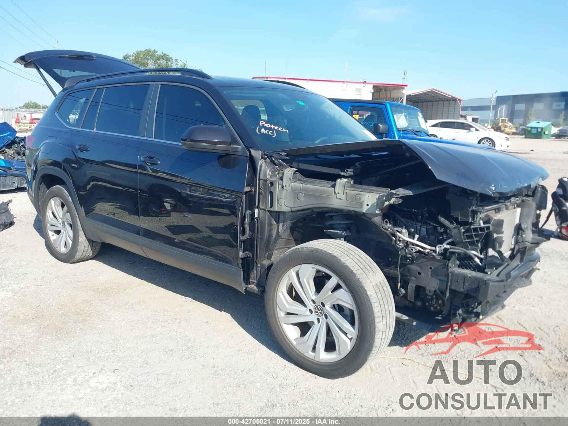 VOLKSWAGEN ATLAS 2021 - 1V2JR2CA2MC571535
