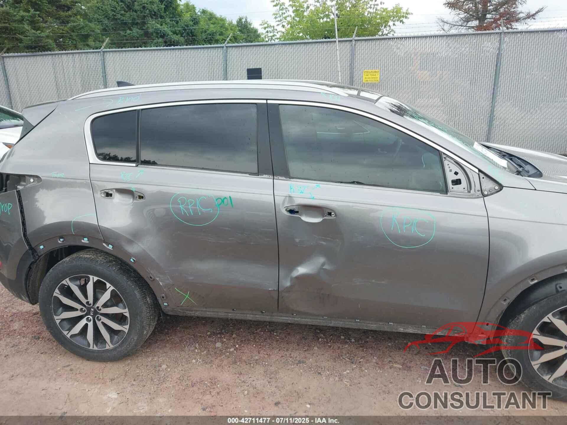 KIA SPORTAGE 2017 - KNDPN3AC7H7162477