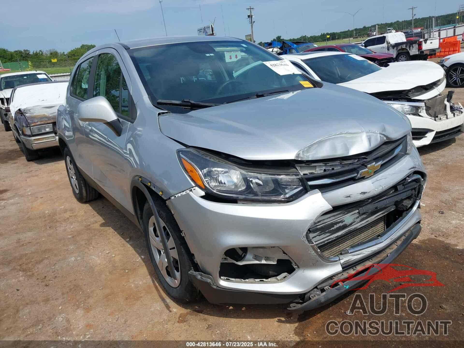 CHEVROLET TRAX 2017 - KL7CJKSB5HB154690