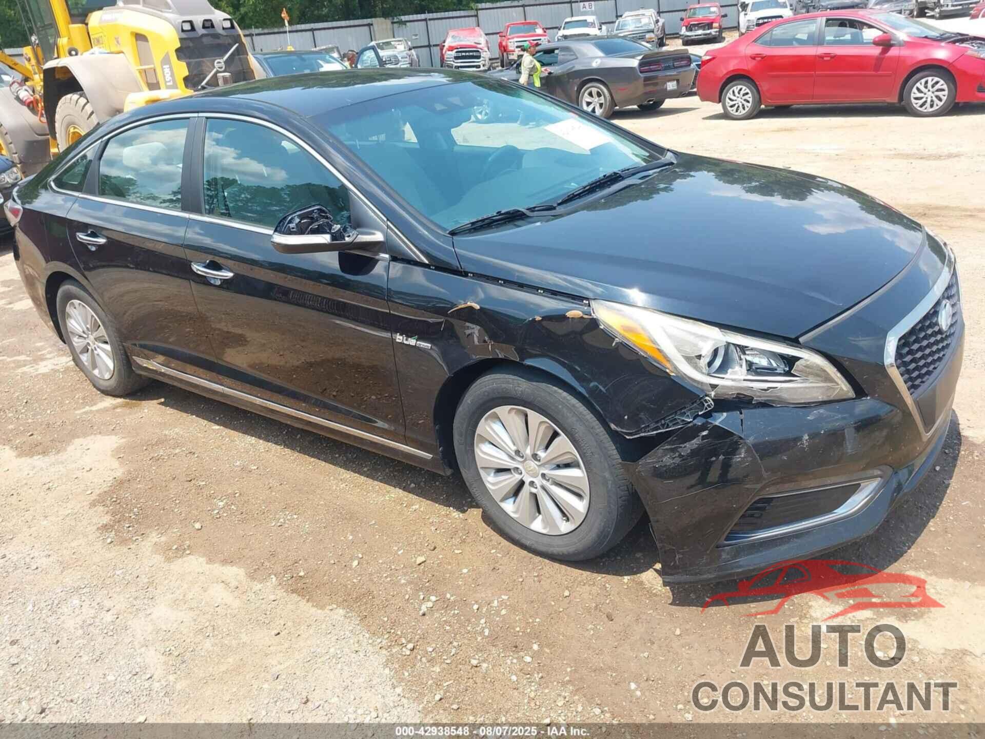 HYUNDAI SONATA HYBRID 2016 - KMHE24L15GA039372