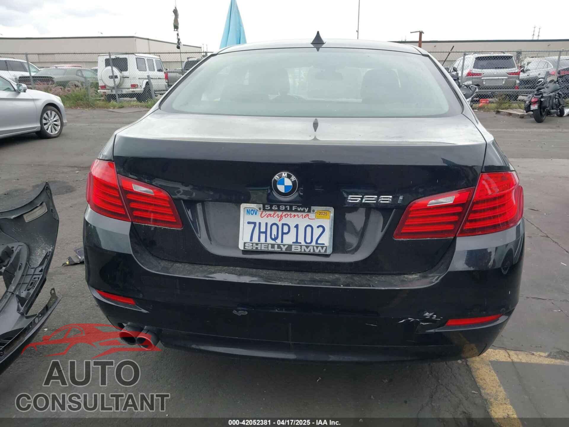 BMW 528I 2015 - WBA5A5C56FD514814