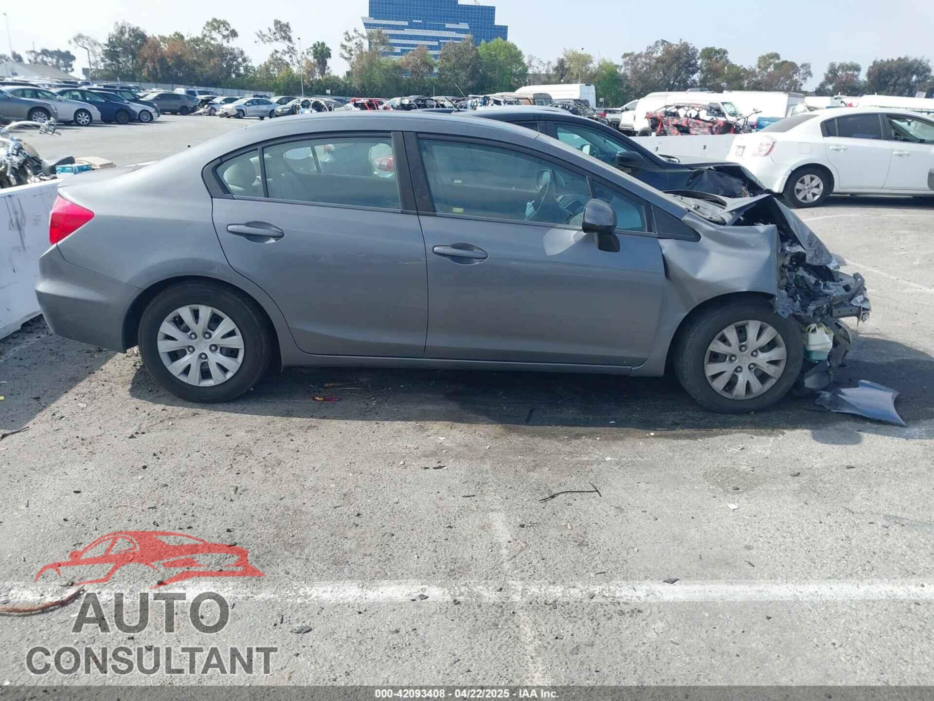 HONDA CIVIC 2012 - 19XFB2F54CE329217