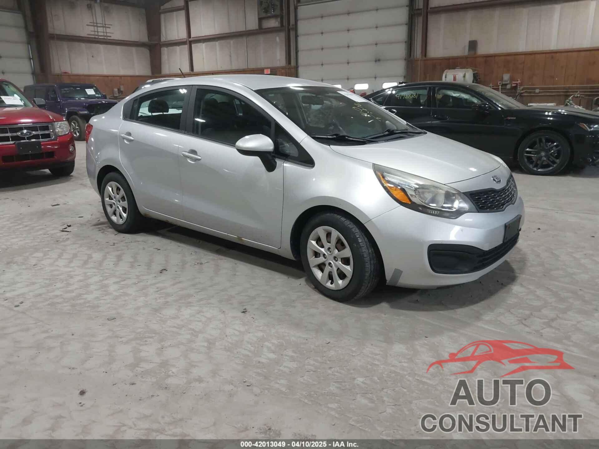 KIA RIO 2013 - KNADM4A38D6158169