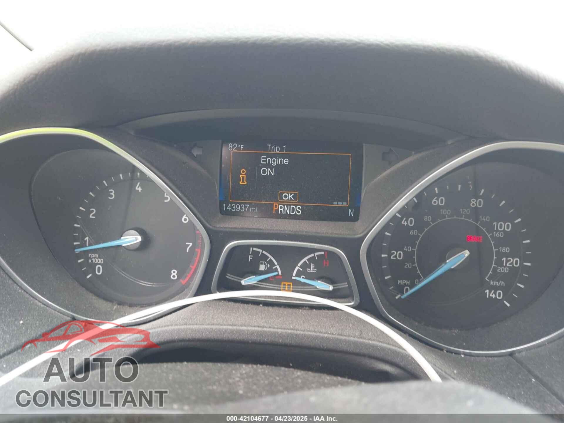 FORD FOCUS 2015 - 1FADP3F2XFL247529