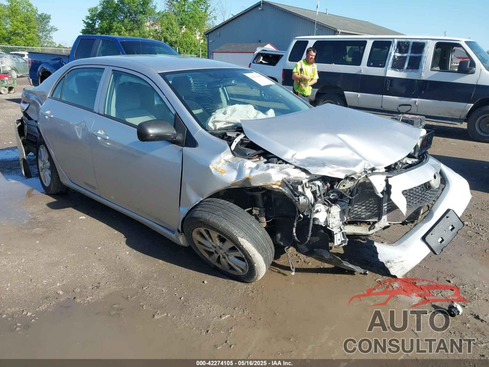 TOYOTA COROLLA 2010 - 1NXBU4EE6AZ294311