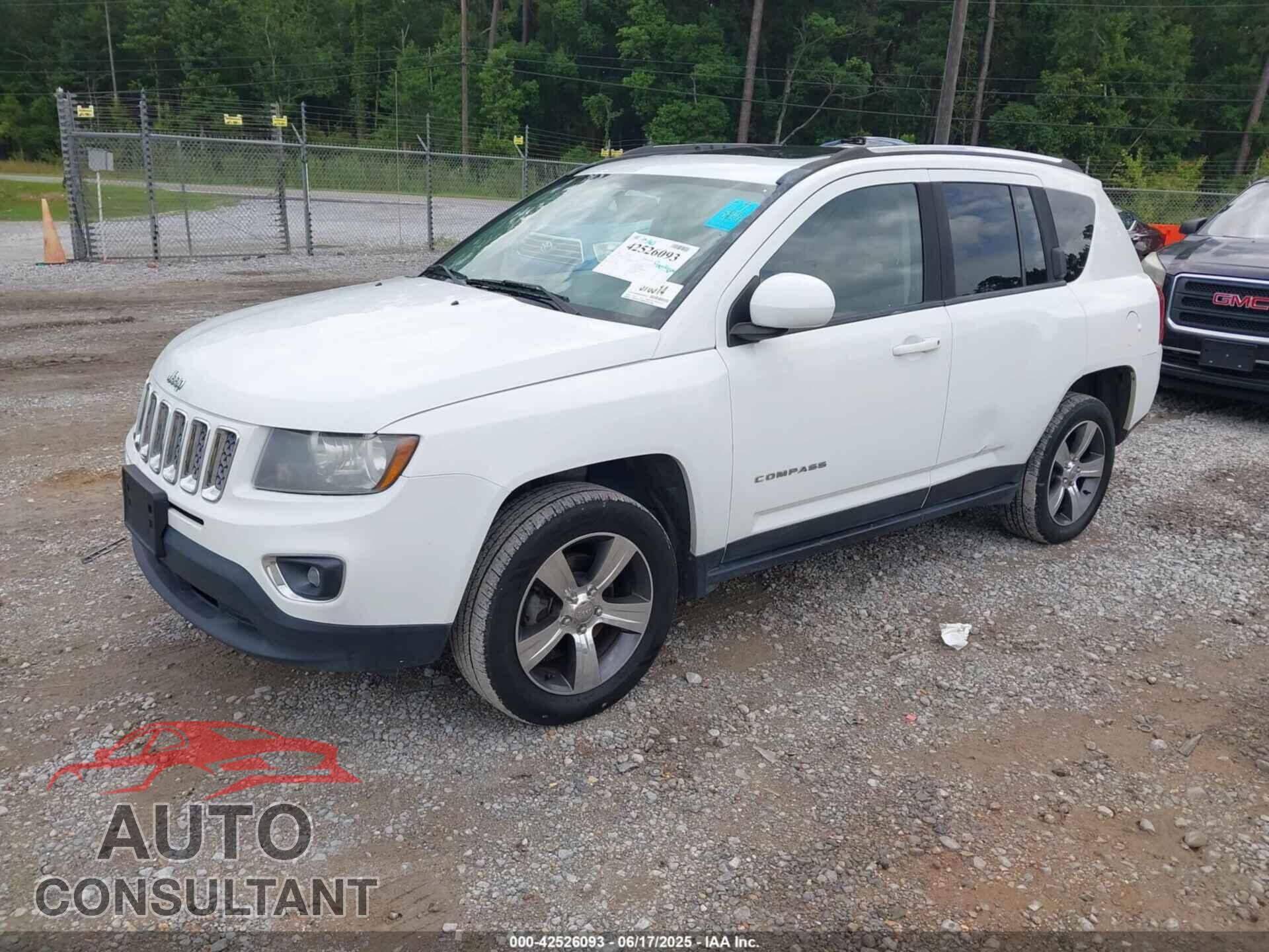 JEEP COMPASS 2016 - 1C4NJDEB8GD545452