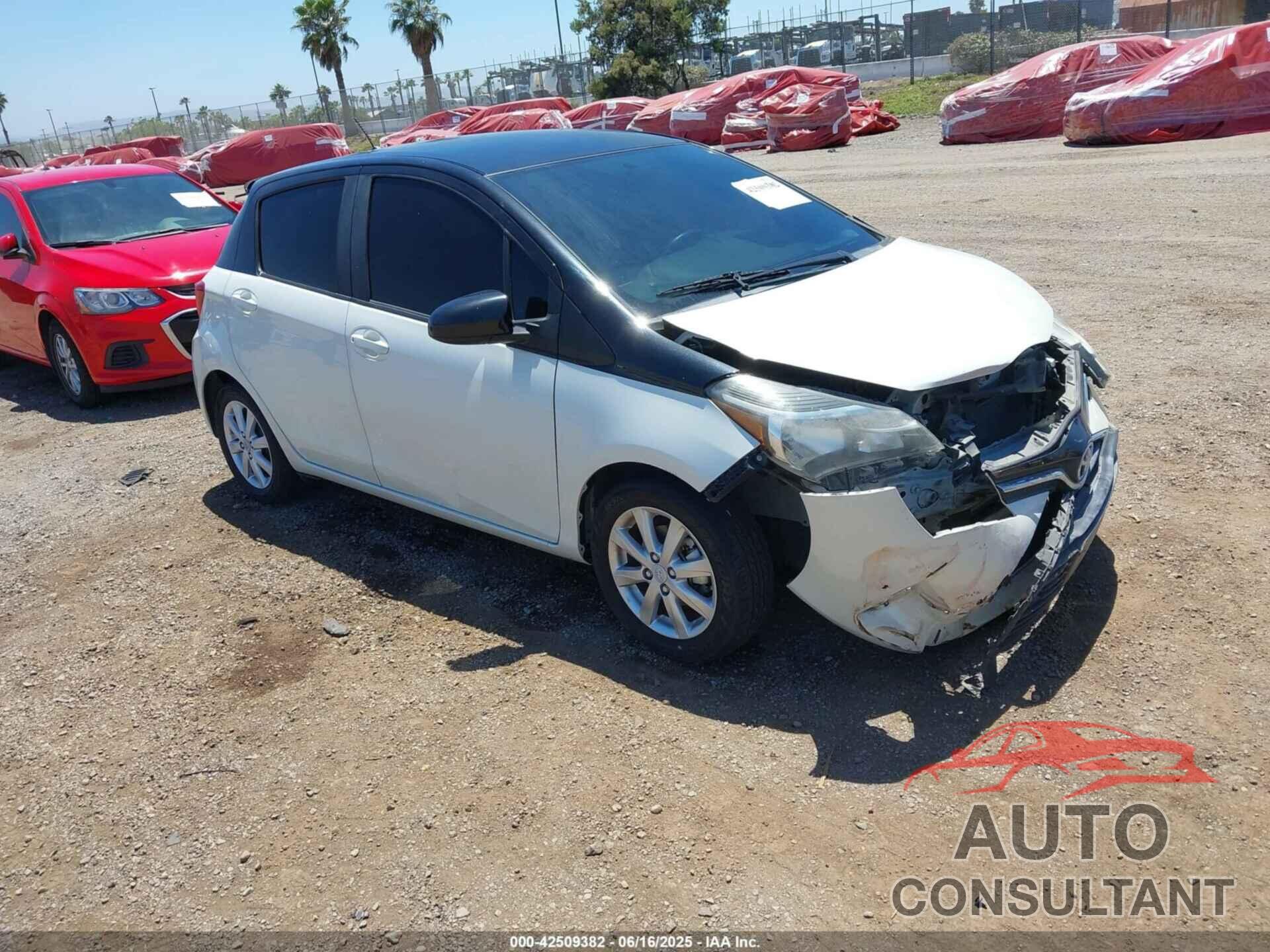 TOYOTA YARIS 2016 - VNKKTUD36GA056659
