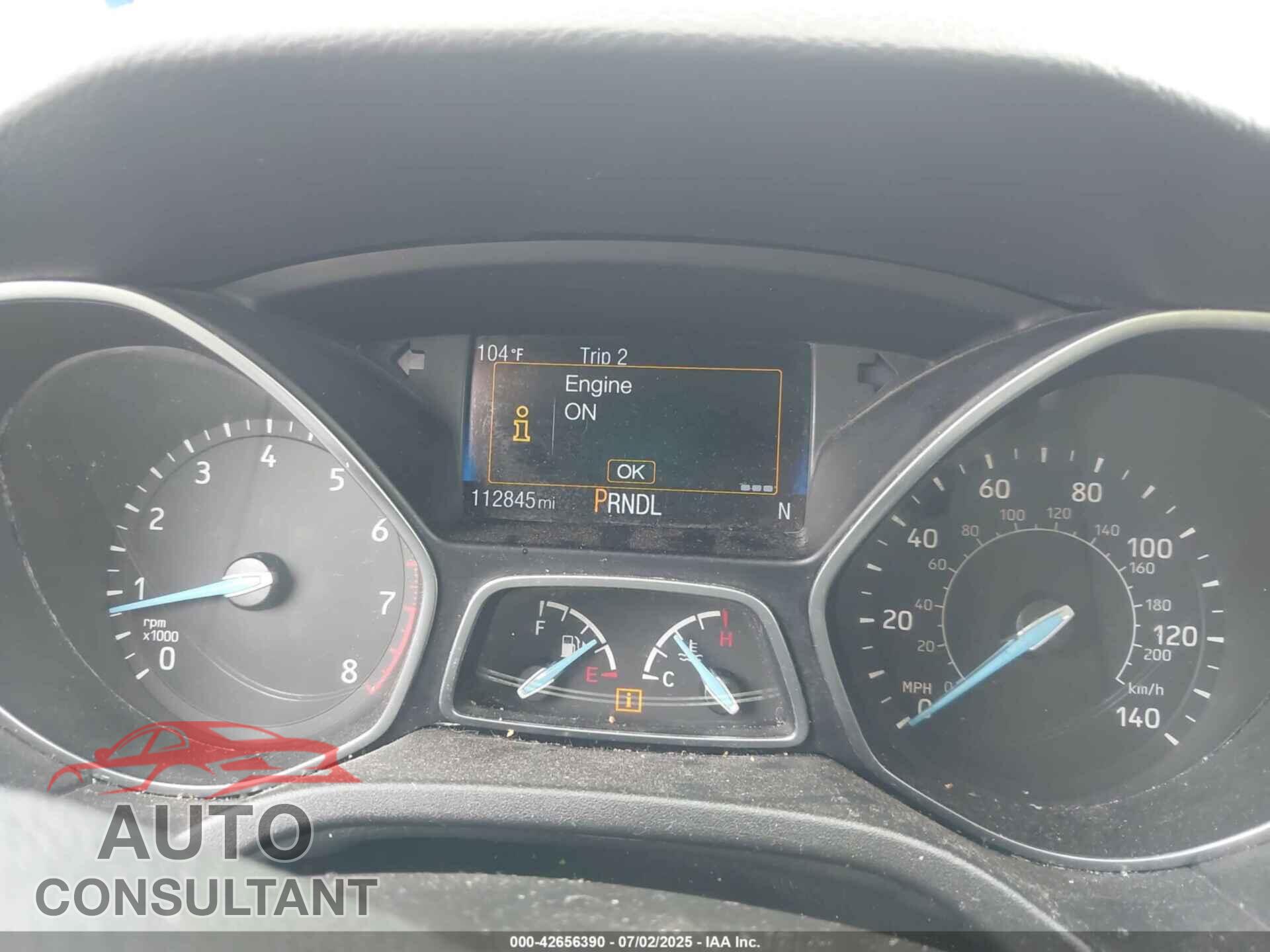 FORD FOCUS 2015 - 1FADP3F28FL270260
