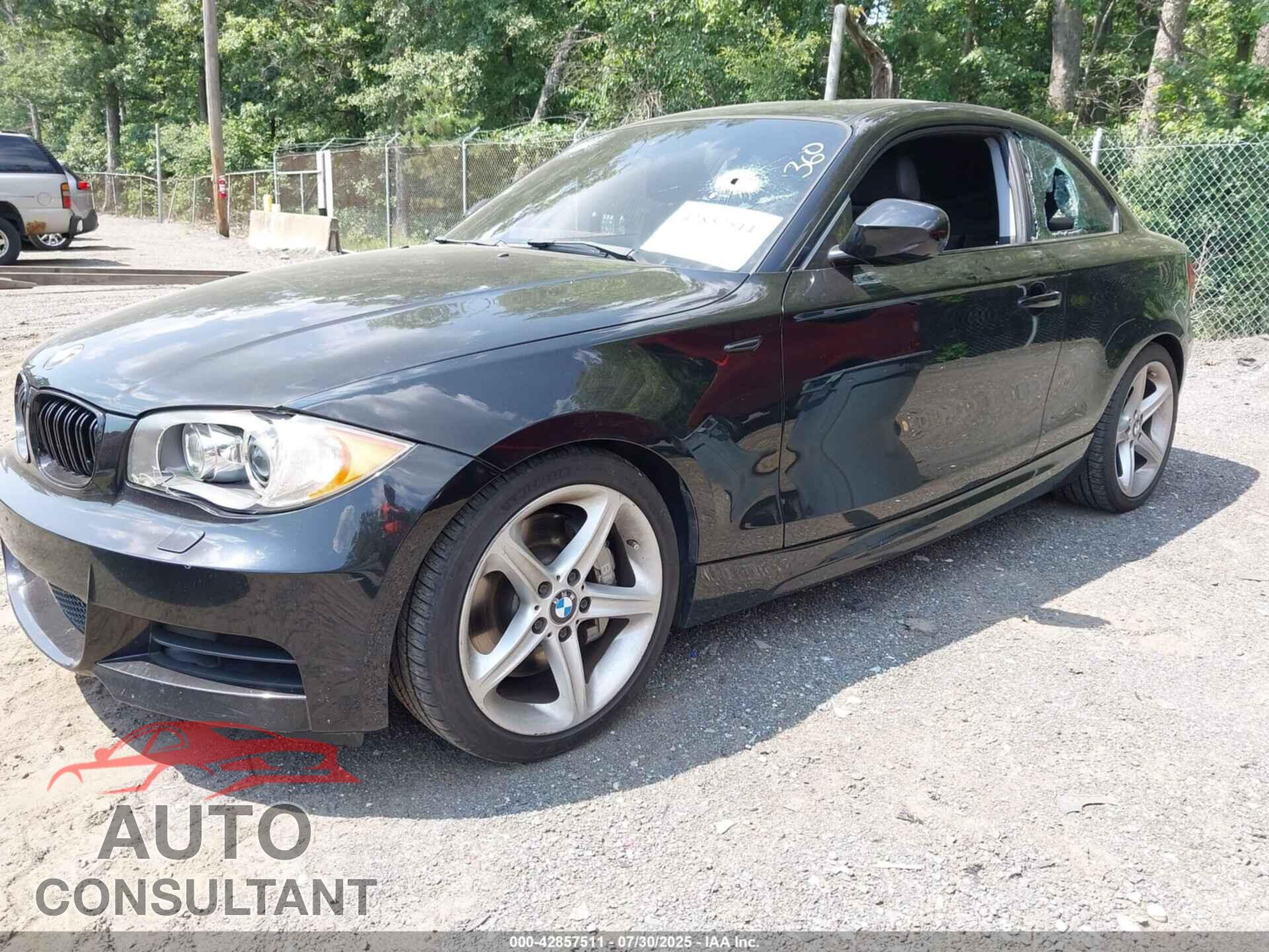 BMW 135I 2011 - WBAUC9C53BVM09374