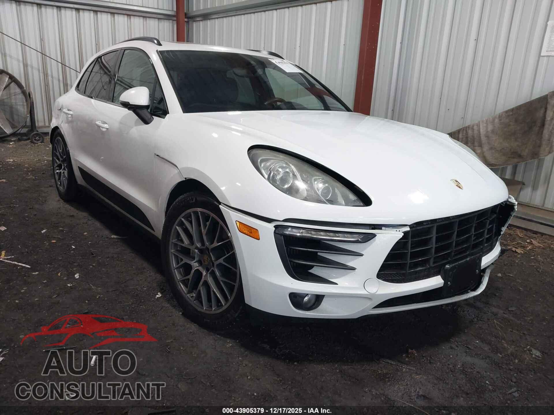 PORSCHE MACAN 2015 - WP1AB2A57FLB62279