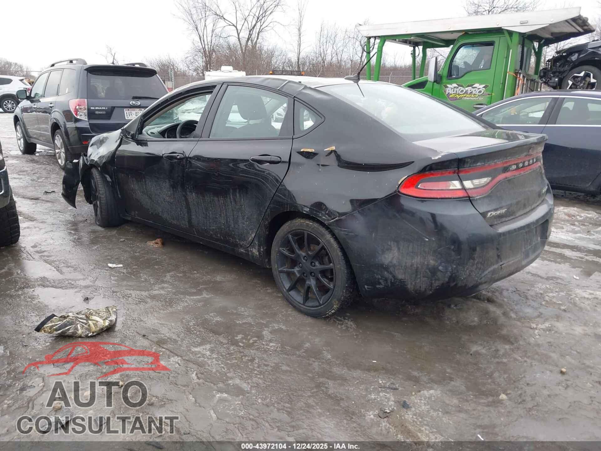 DODGE DART 2013 - 1C3CDFBA0DD103223